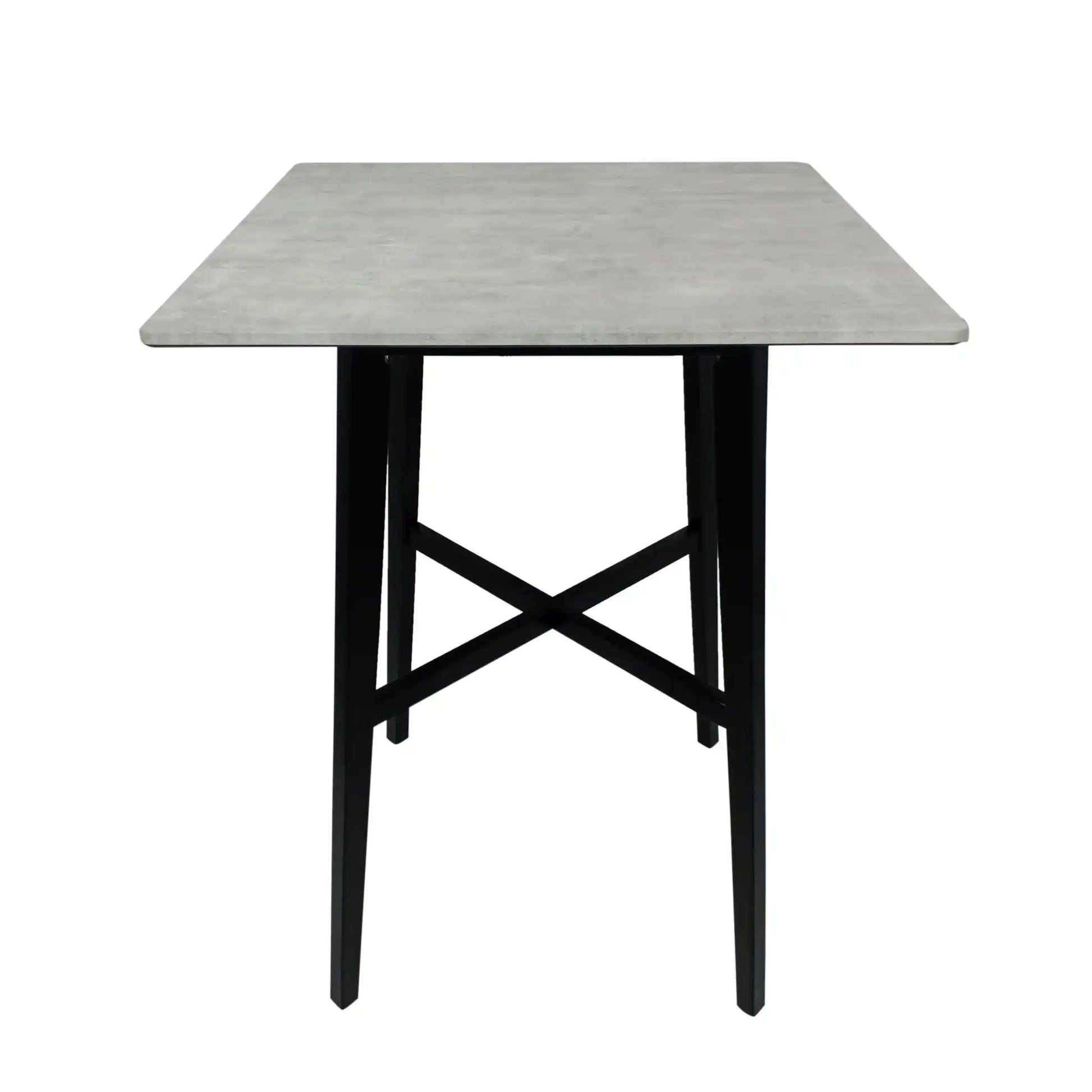 Modern Bar Height Dining Table, Rubberwood Legs And Laminate Table Top - Best Buy Furniture