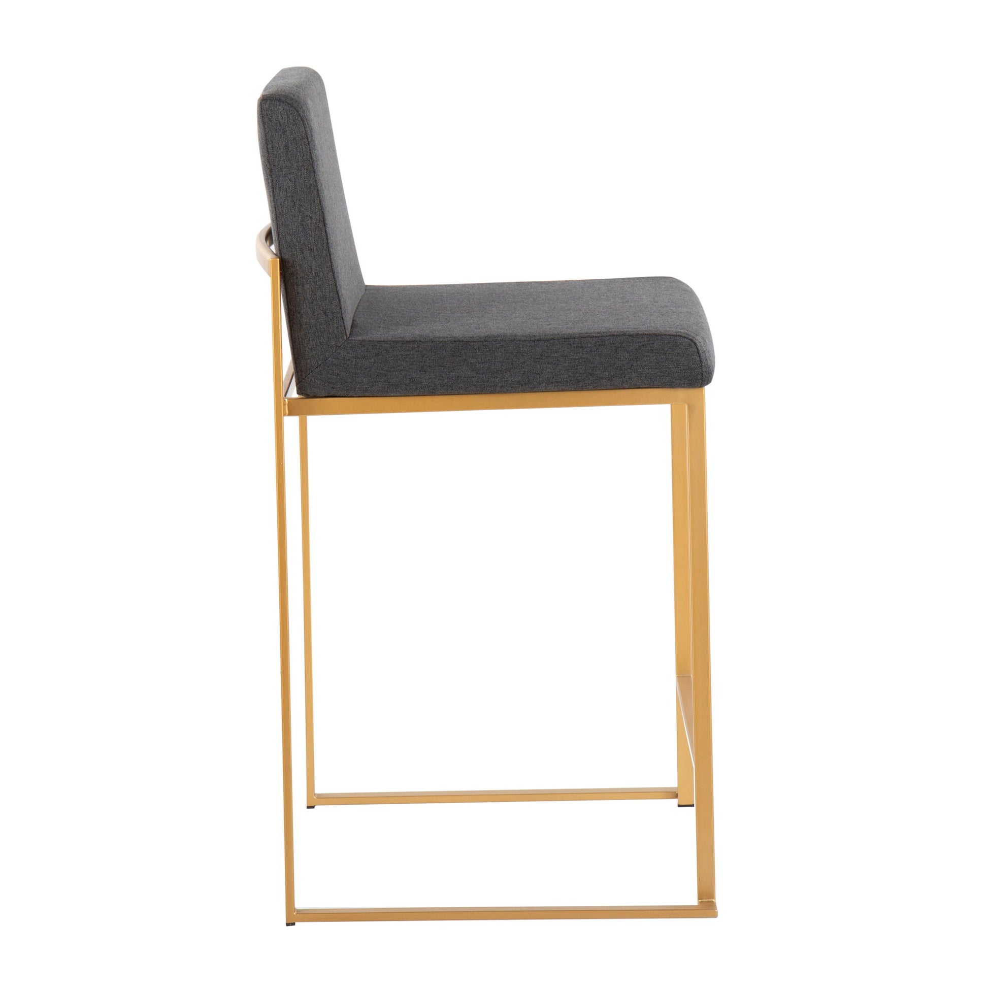Fuji - Contemporary High Back Stylish Counter Stool - Best Buy Furniture