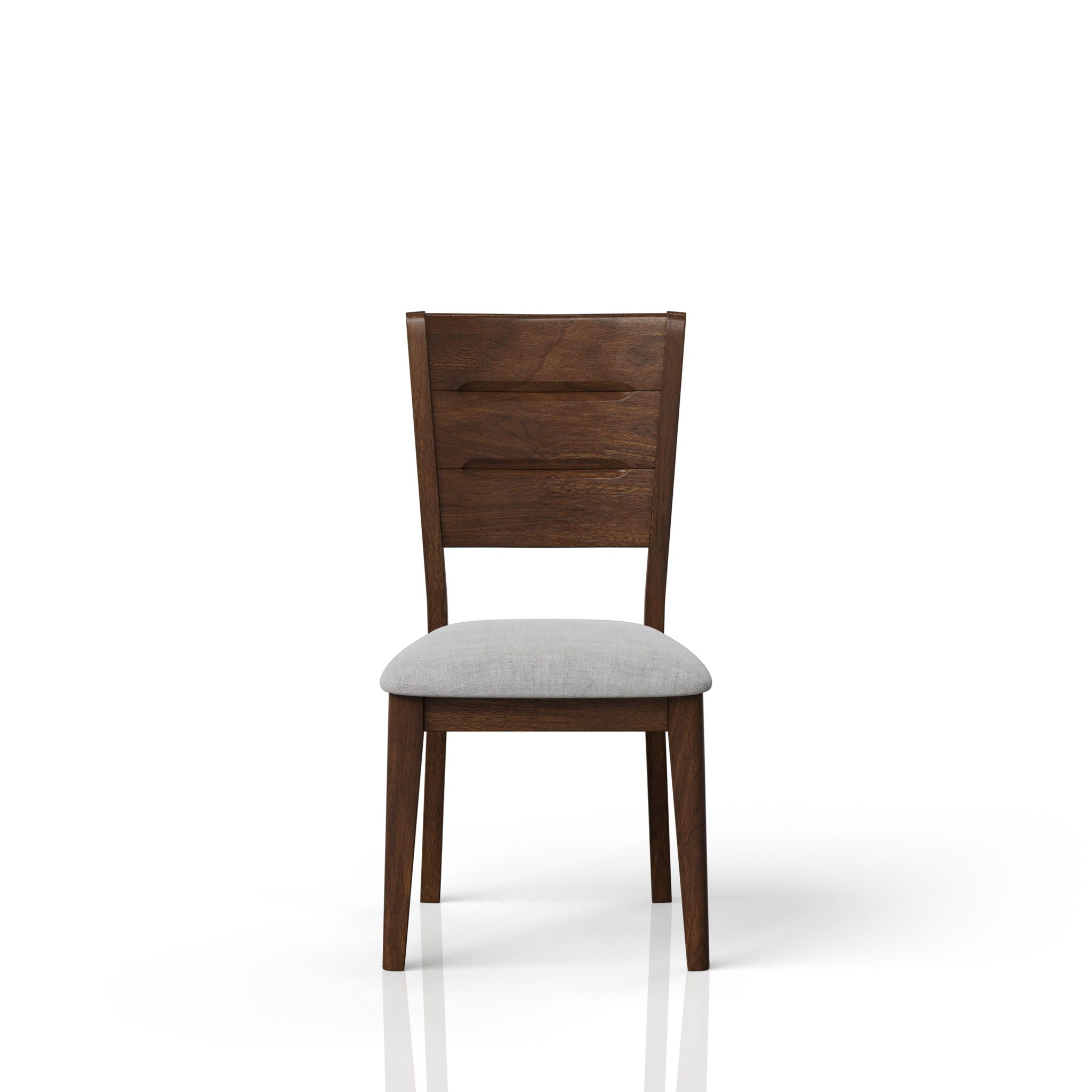 Mid Century Modern Dining Chairs Upholstered Side Chair - Cherry - Best Buy Furniture