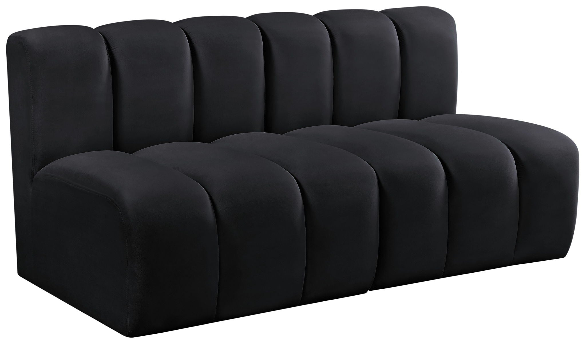 Arc - Velvet 2 Seats Modular Sofa - Best Buy Furniture