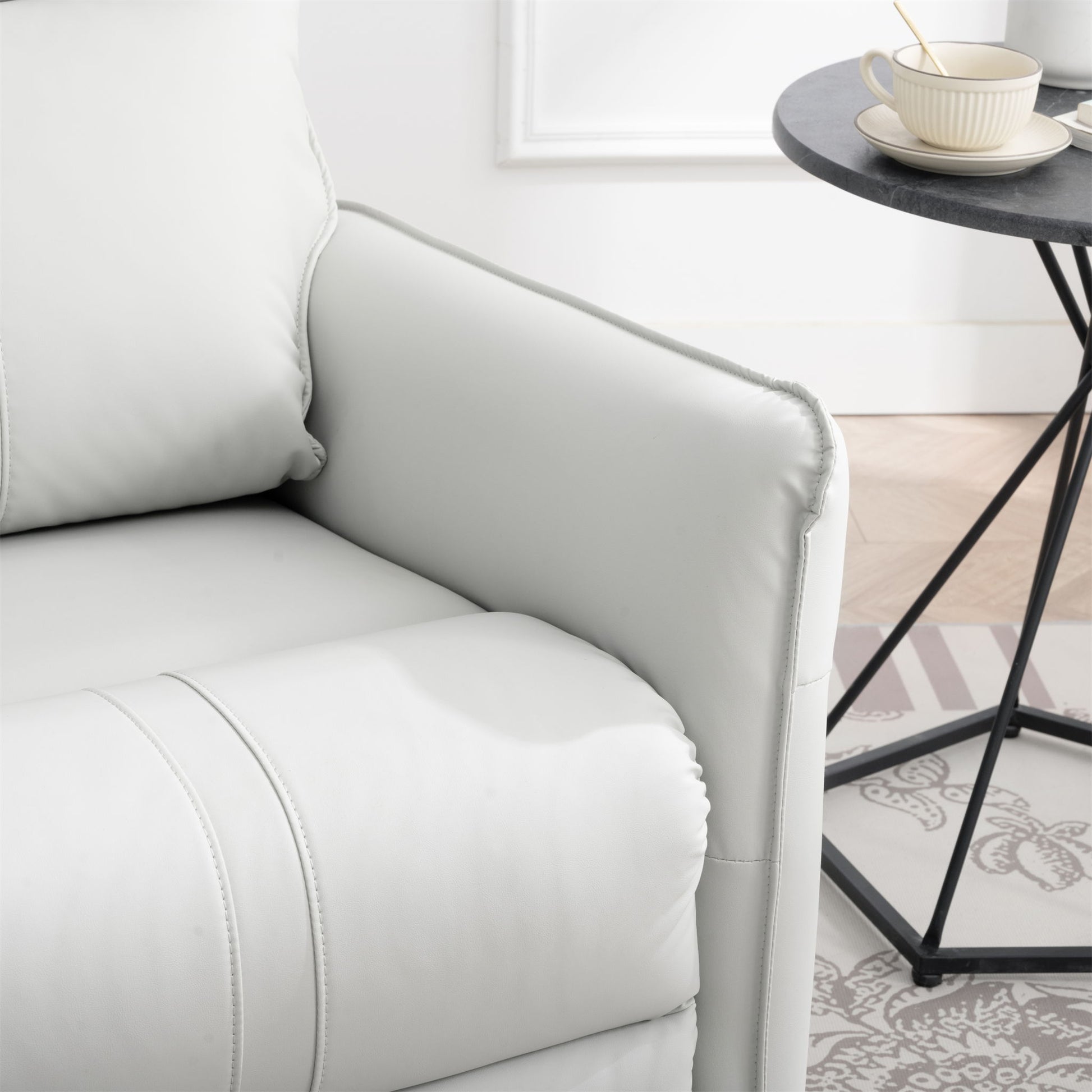 360° Modern Small Rocking Swivel Recliner Chair With Side Pocket - Best Buy Furniture