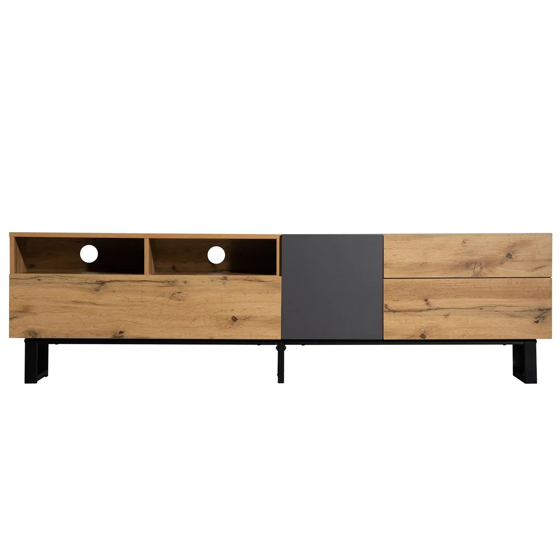 70" Modern TV Stand, Media Console with Double Storage - Best Buy Furniture
