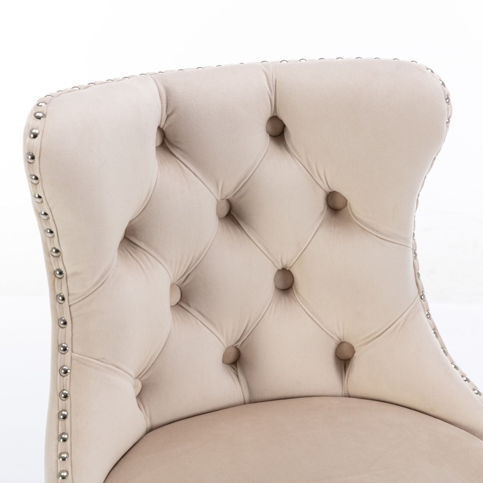 Swivel Velvet Barstools Adjusatble Seat Height From 25-33", Modern Upholstered Chrome Base Bar Stools With Backs Comfortable Tufted For Home Pub And Kitchen Island (Set of 2) - Best Buy Furniture