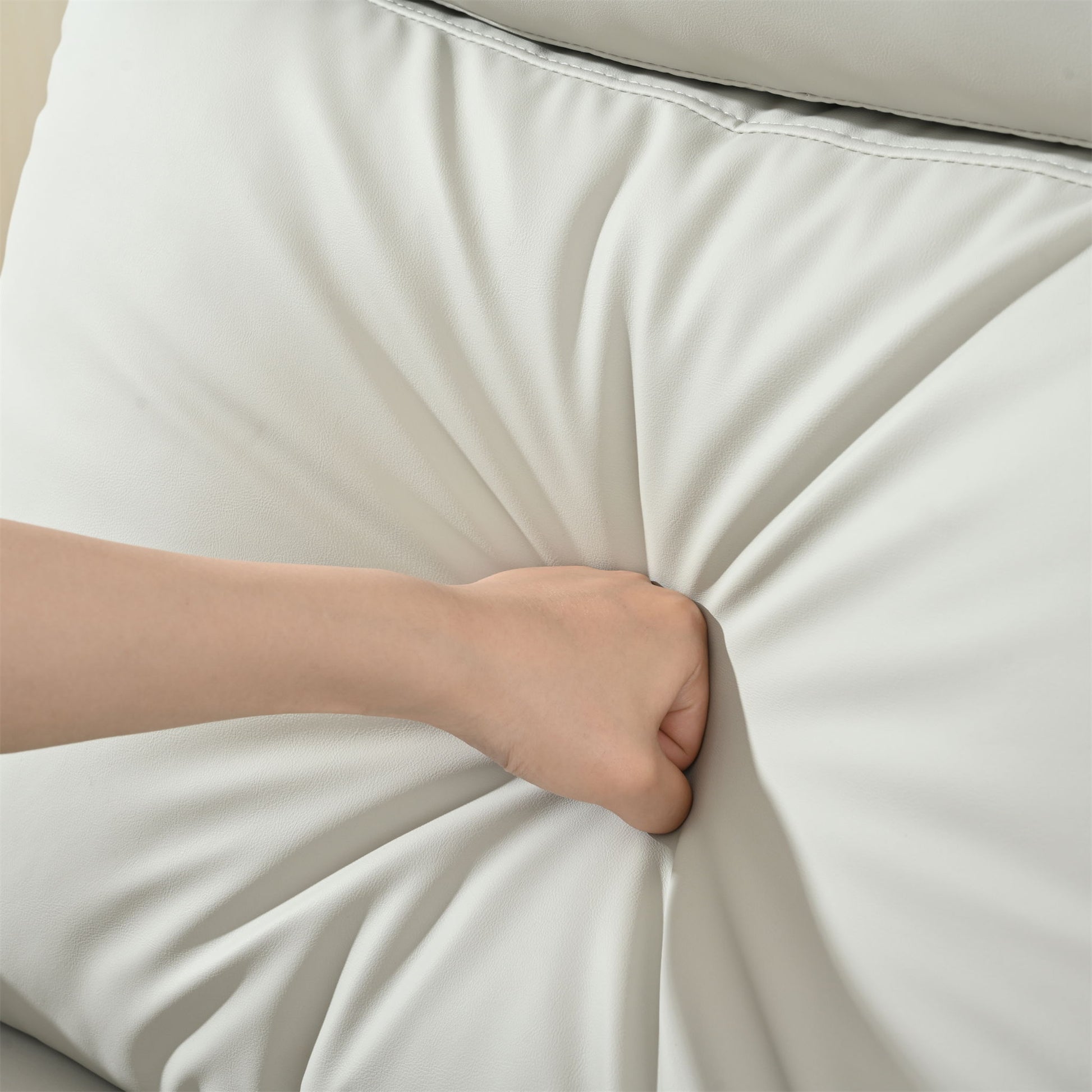 Rocking Recliner Chair, 360 Degree Swivel Nursery Rocking Chair, Glider Chair, Modern Small Rocking Swivel Recliner Chair For Bedroom, Living Room Chair Home Theater Seat, Phone Holder - Light Gray - Best Buy Furniture