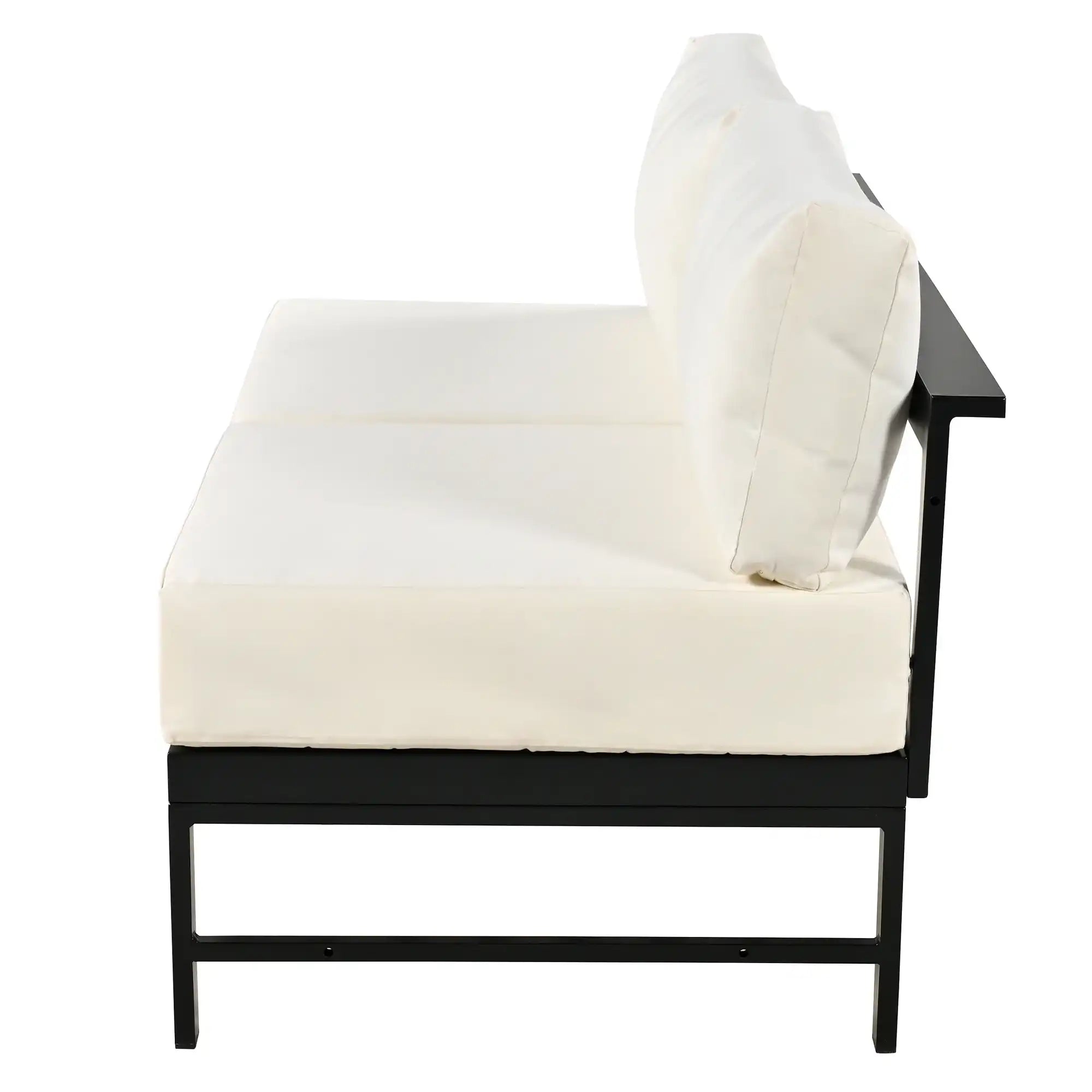 U-shaped multi-person outdoor sofa set, suitable for gardens, backyards, and balconies. - Best Buy Furniture