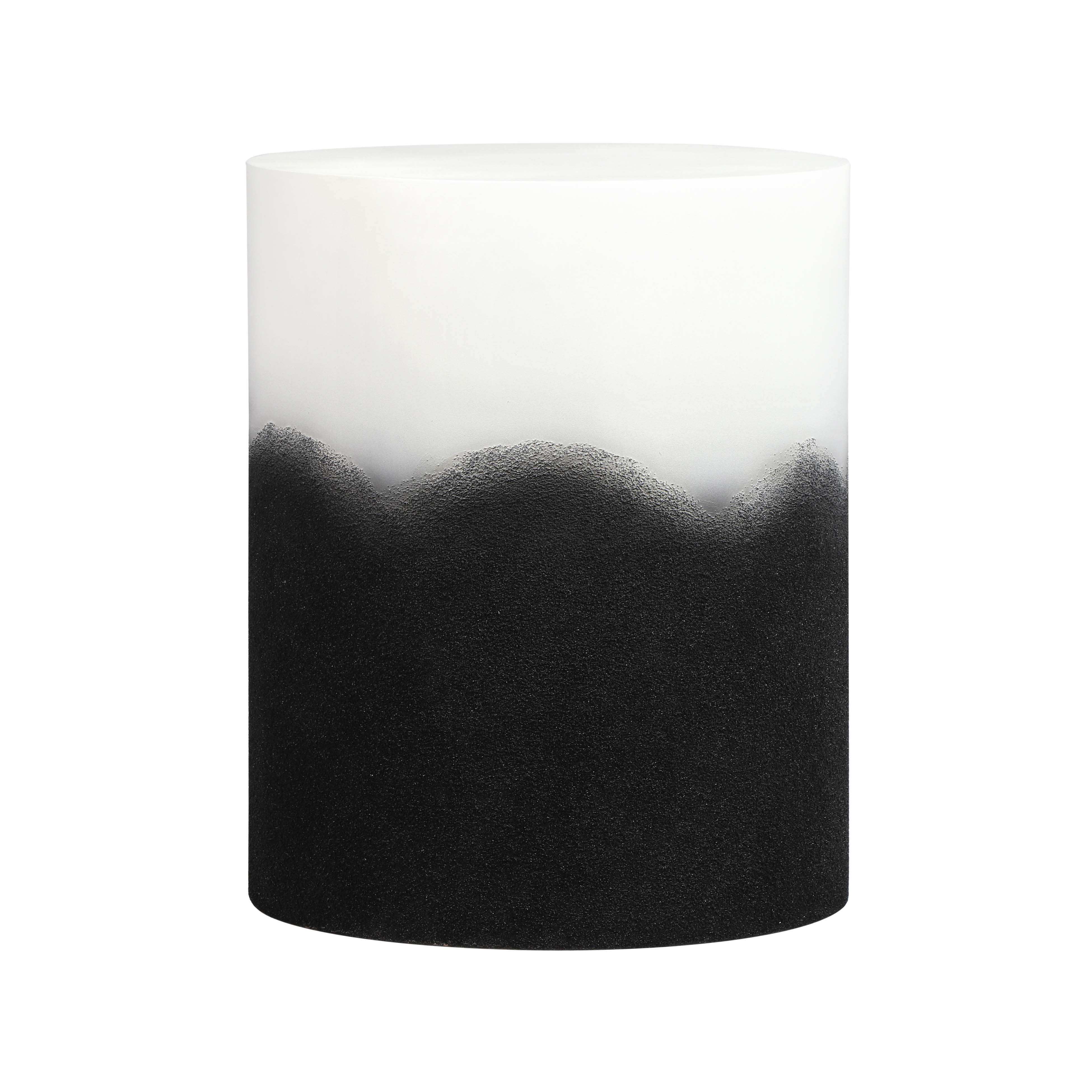 Matra - Side Table - Black And White - Best Buy Furniture