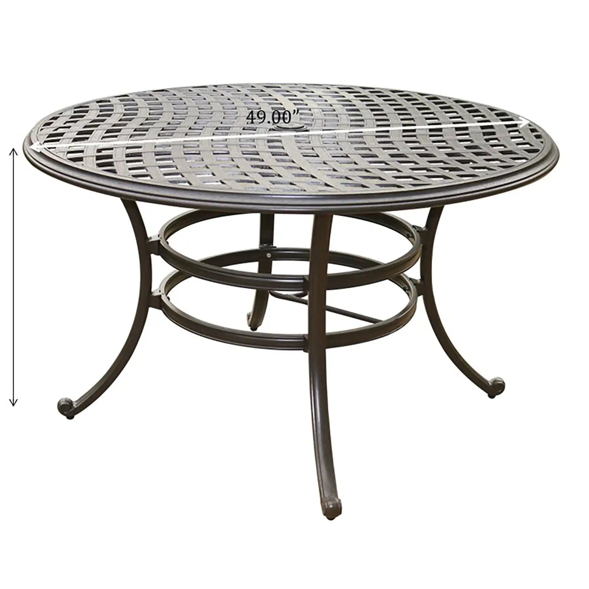 Aluminum Round Dining Set - Best Buy Furniture