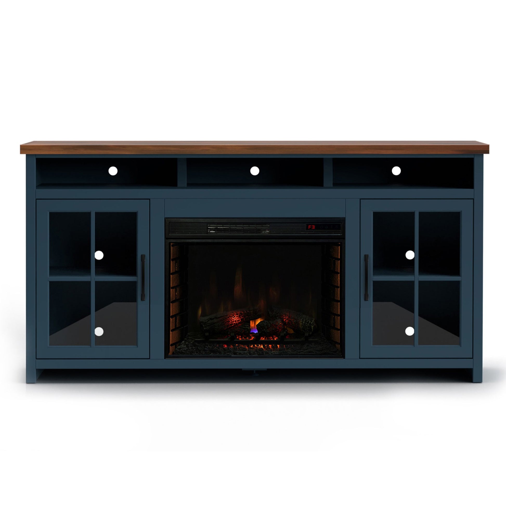 Nantucket - 74" Fireplace TV Stand Console - Best Buy Furniture