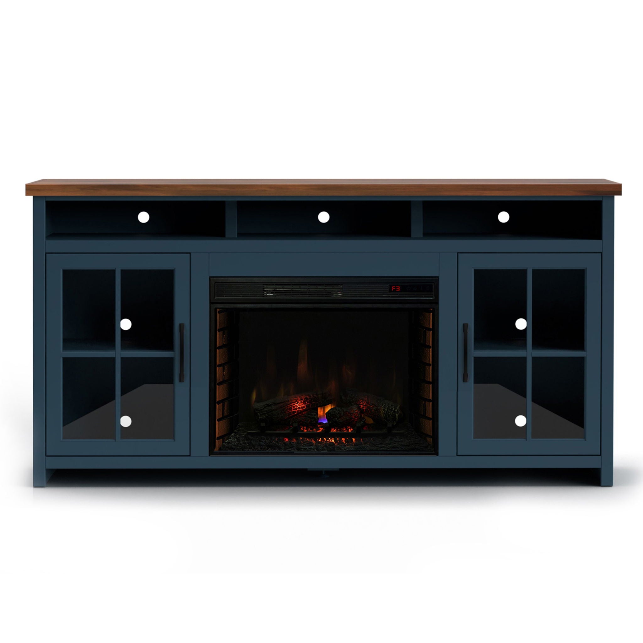 Nantucket - 74" Fireplace TV Stand Console - Best Buy Furniture