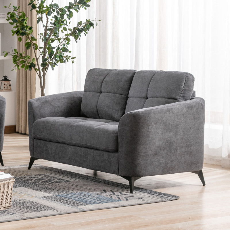 Callie - Woven Fabric Loveseat - Best Buy Furniture