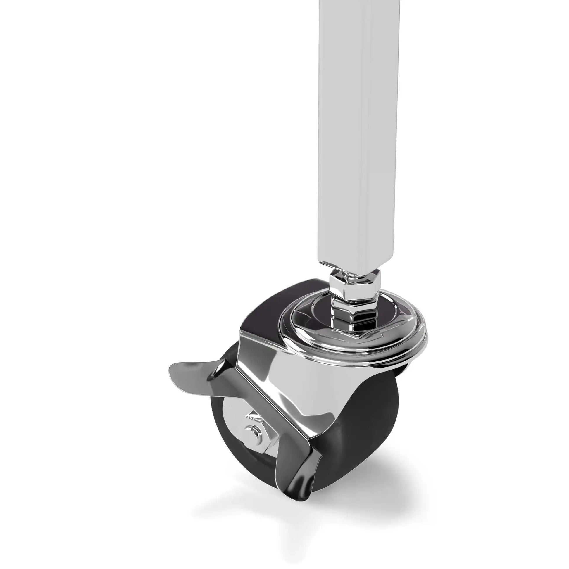 Watts - Bar Cart - Chrome - Best Buy Furniture