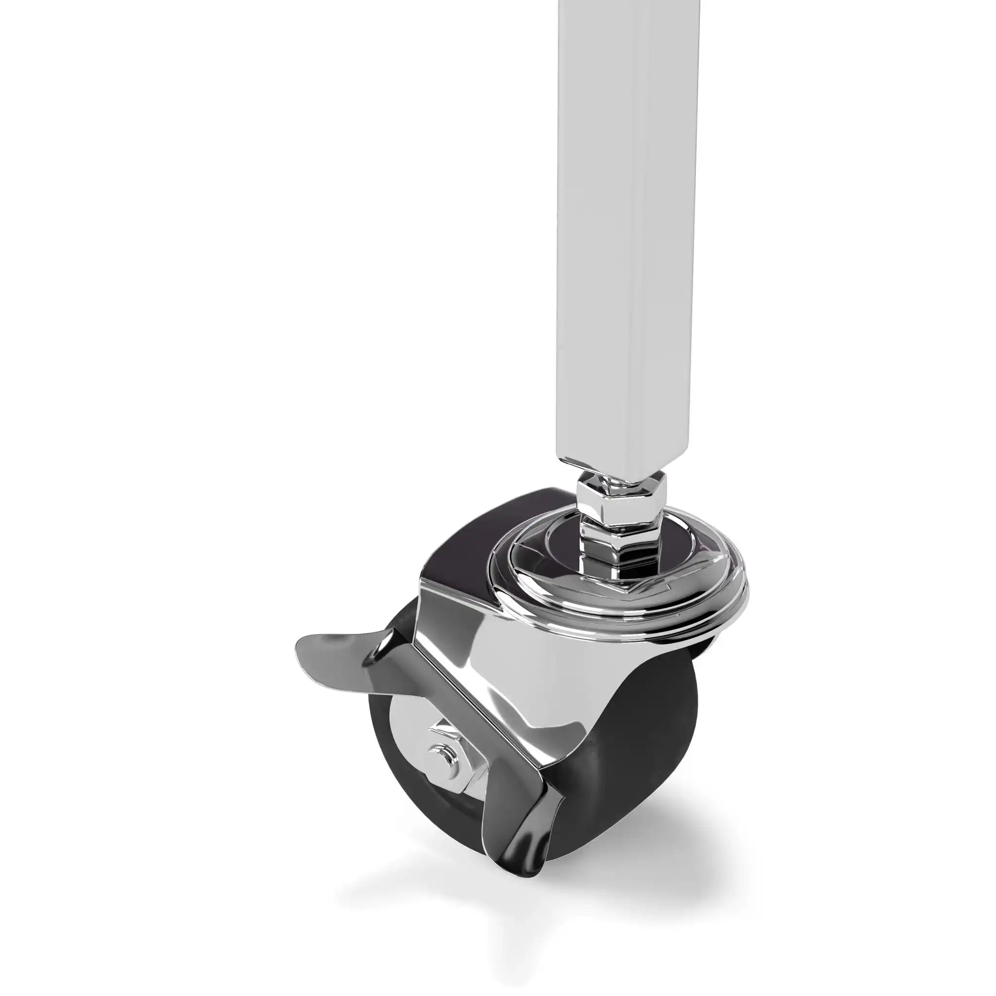 Watts - Bar Cart - Chrome - Best Buy Furniture