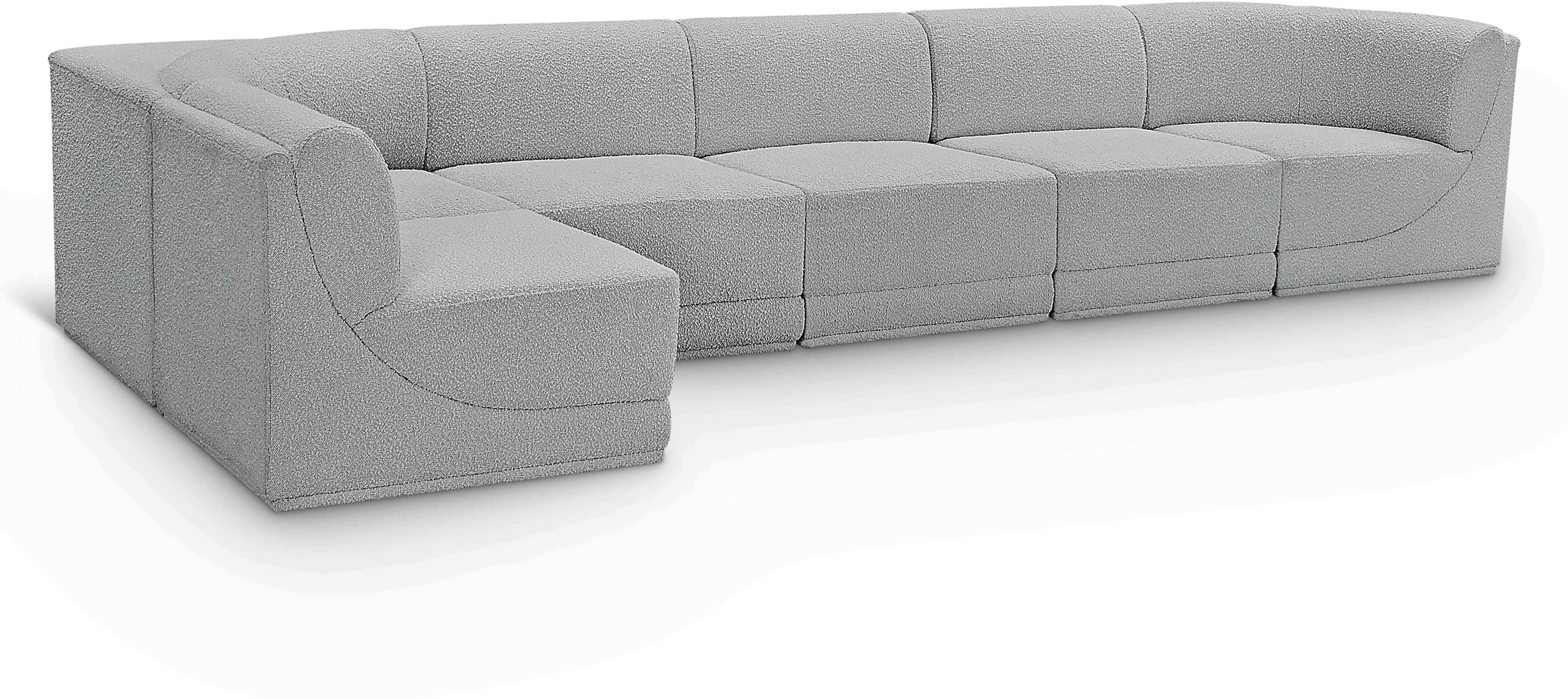 Ollie - 6 Piece Modular Sectional - Best Buy Furniture