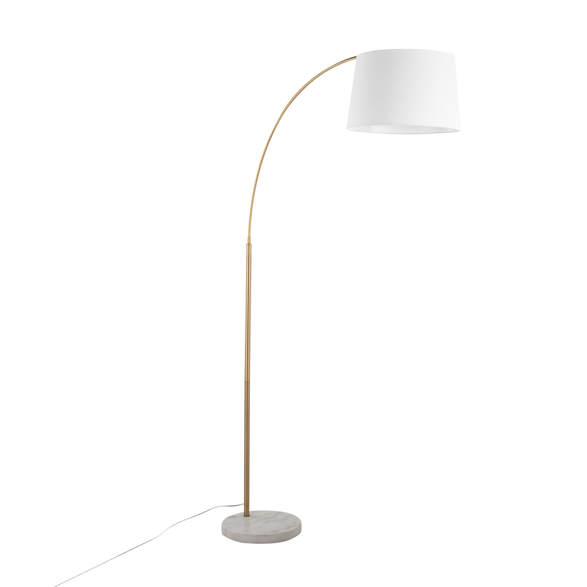 March - Contemporary Floor Lamp & Elegant Finish - Best Buy Furniture