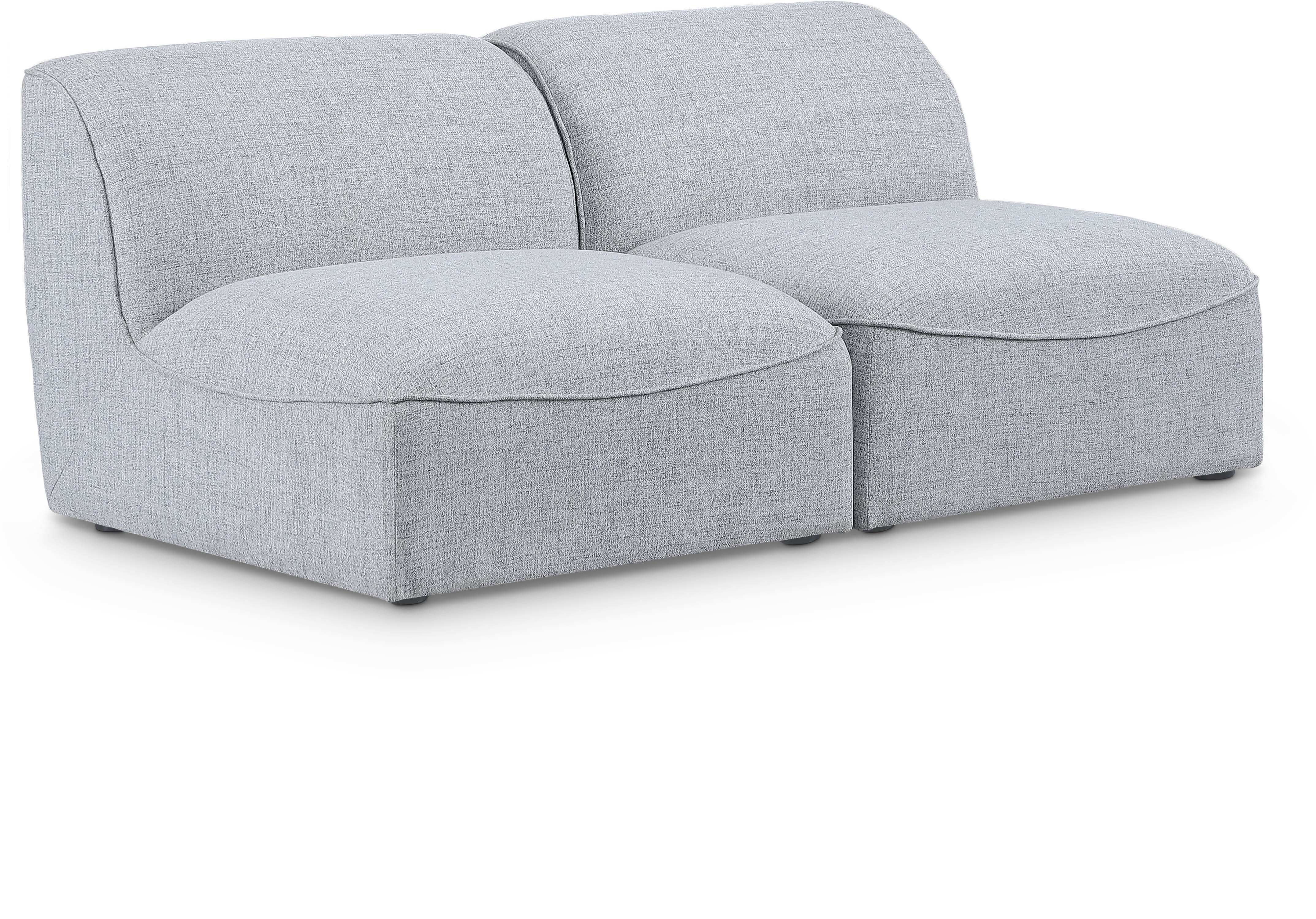 Miramar - 2 Seat Armless Modular Sofa - Best Buy Furniture