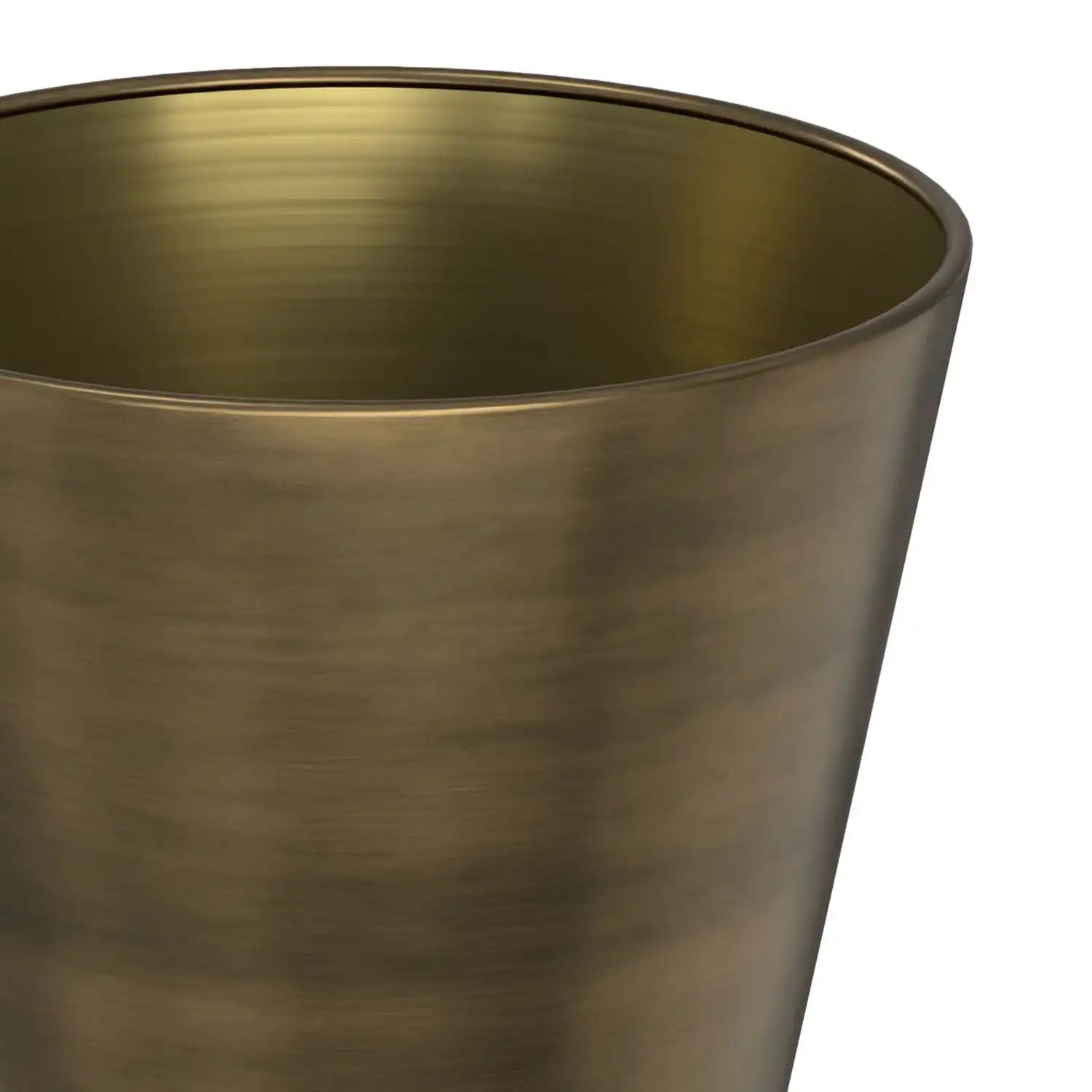 Leyla - Side Table - Antique Brass - Best Buy Furniture