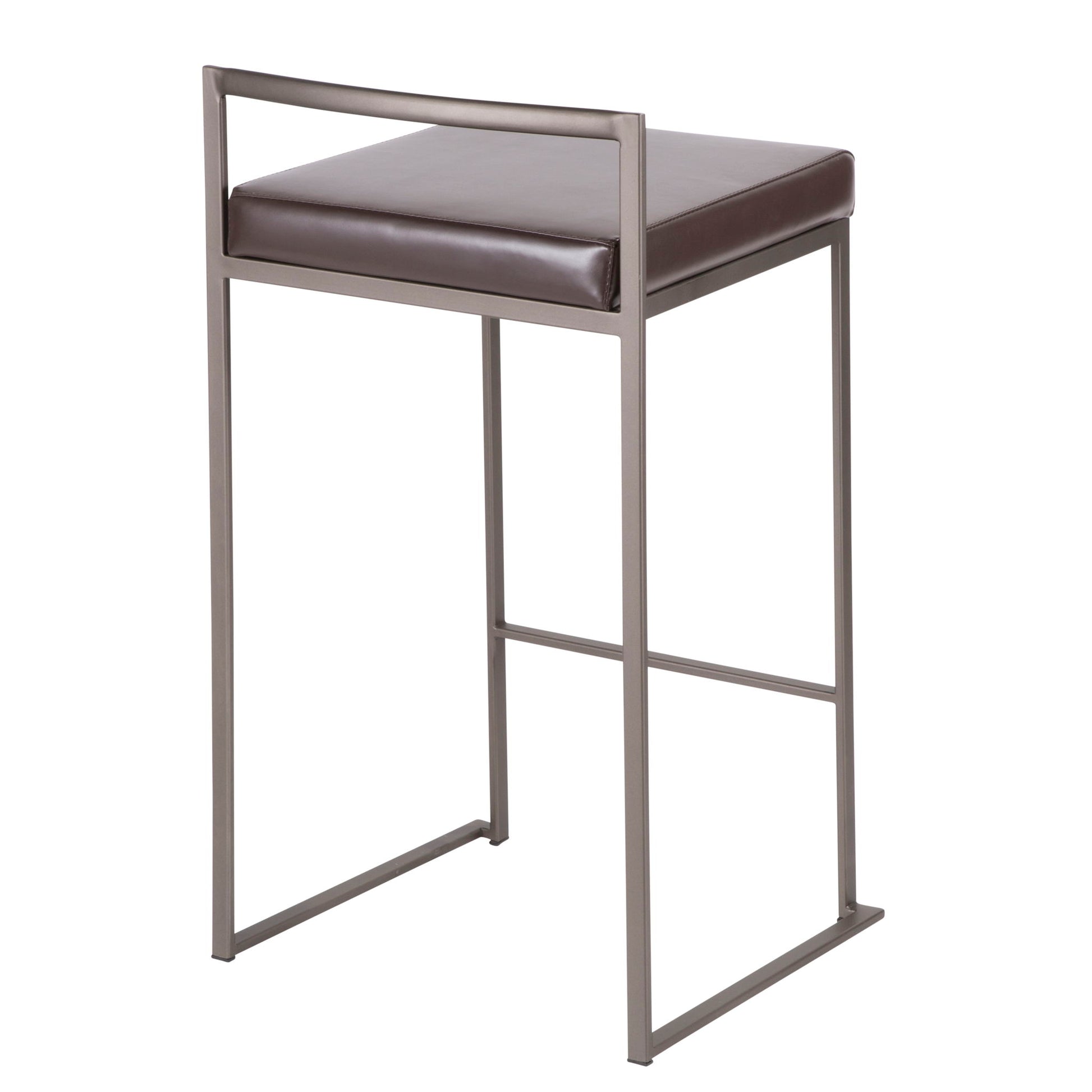 Fuji - Industrial Stackable Counter Stool Elegant Design - Best Buy Furniture