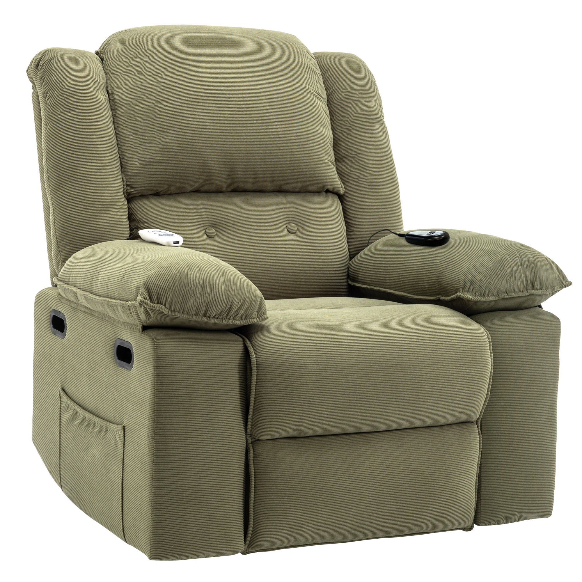 Massage Recliner Power Lift Chair With Adjustable Massage And Heating Function