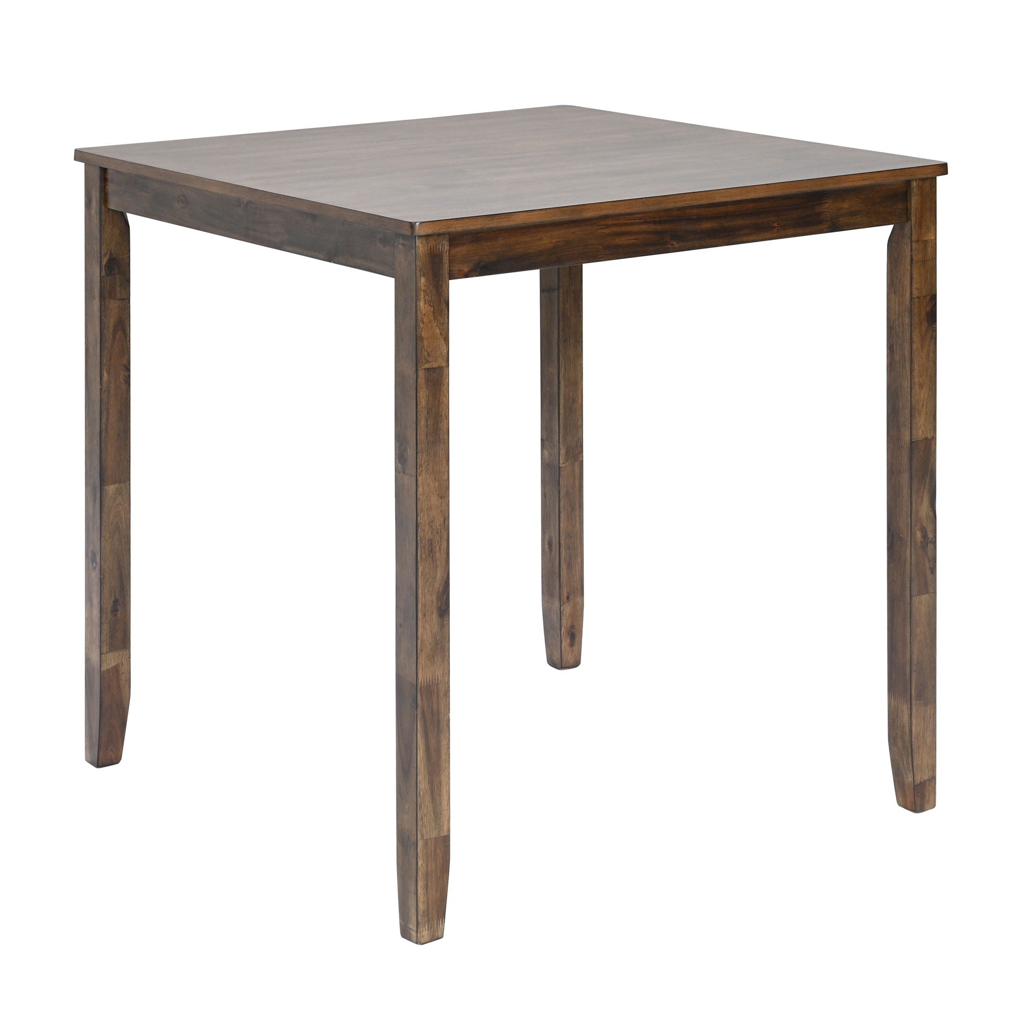 5 Pieces Dining Table Set, Counter Height Kitchen Table Set With Square Table And 4 Upholstered Chairs - Best Buy Furniture