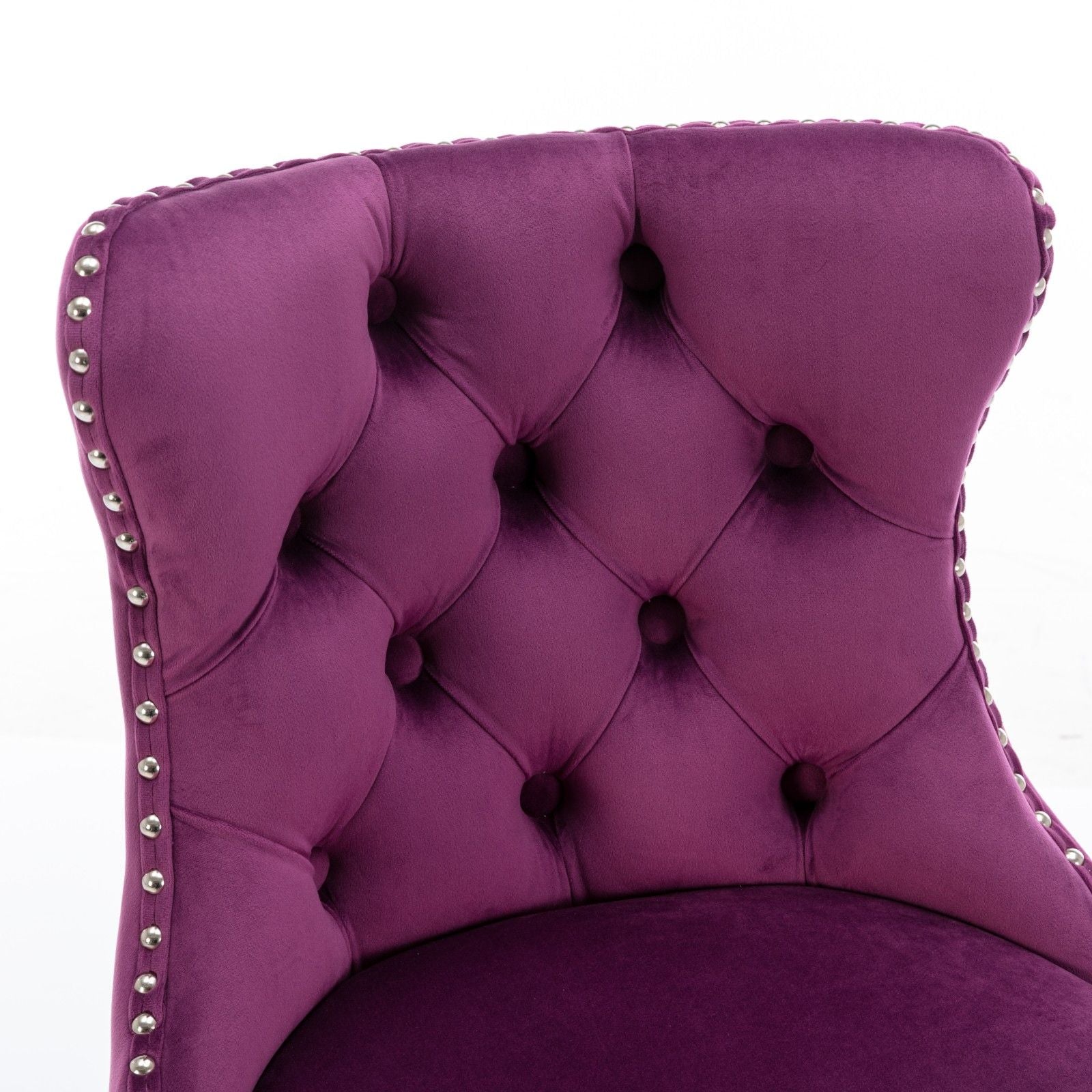 Swivel Velvet Barstools Adjusatble Seat Height From 25-33", Modern Upholstered Chrome Base Bar Stools With Backs Comfortable Tufted For Home Pub And Kitchen Island (Set of 2) - Best Buy Furniture