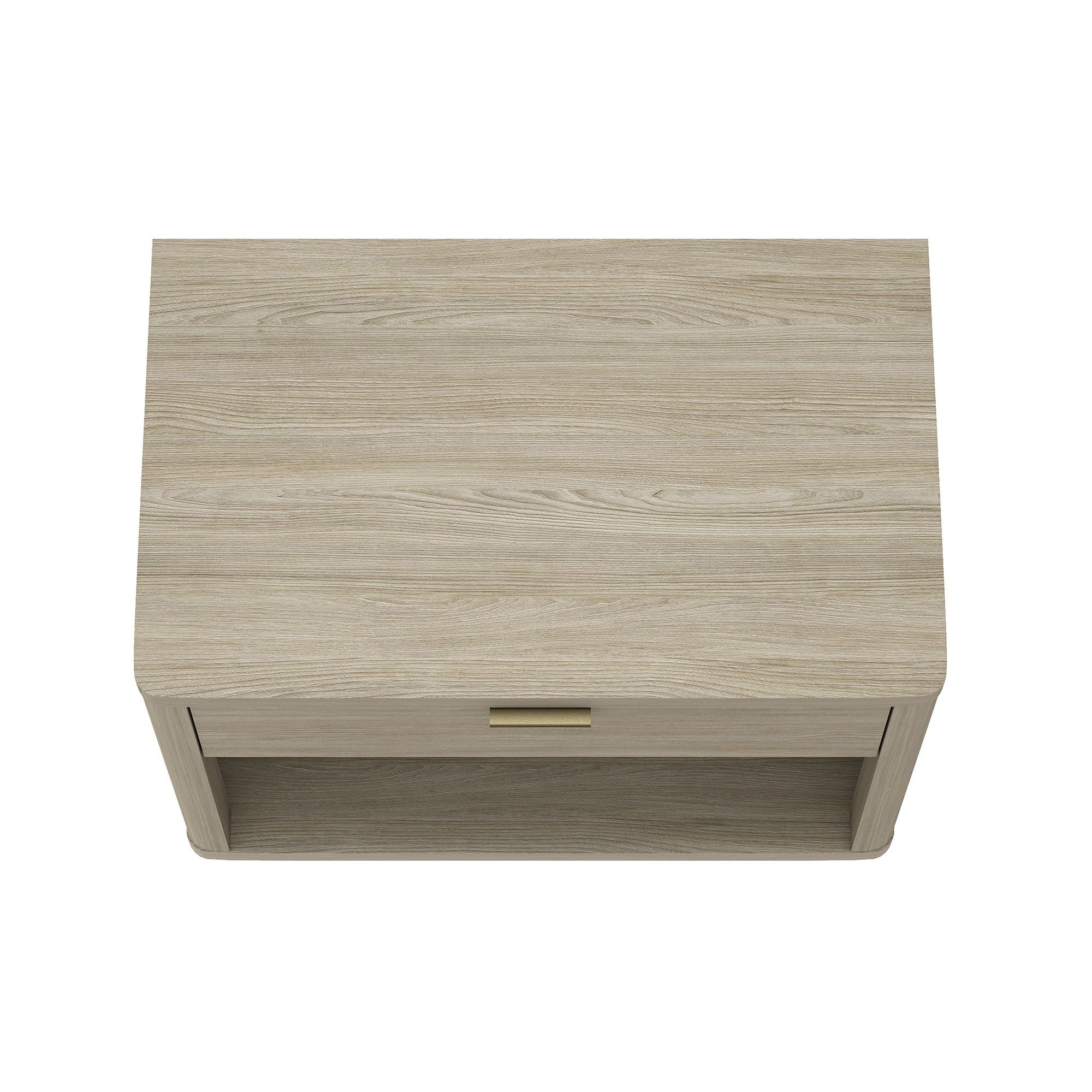 Evelyn - Nightstand With 1 Drawer And Open Shelf