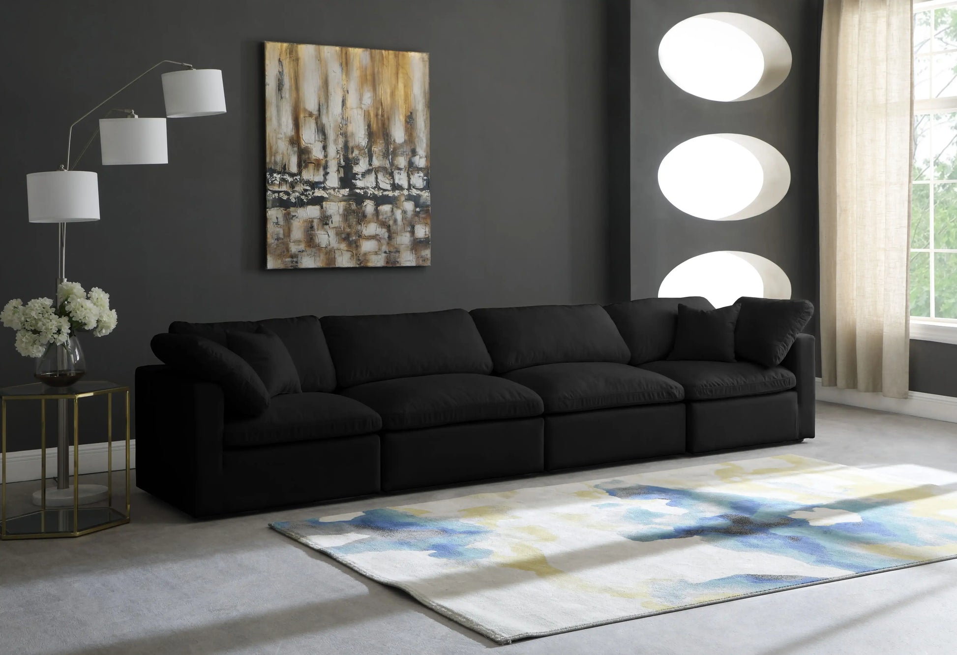 Plush - Modular 4 Seat Sofa - Best Buy Furniture