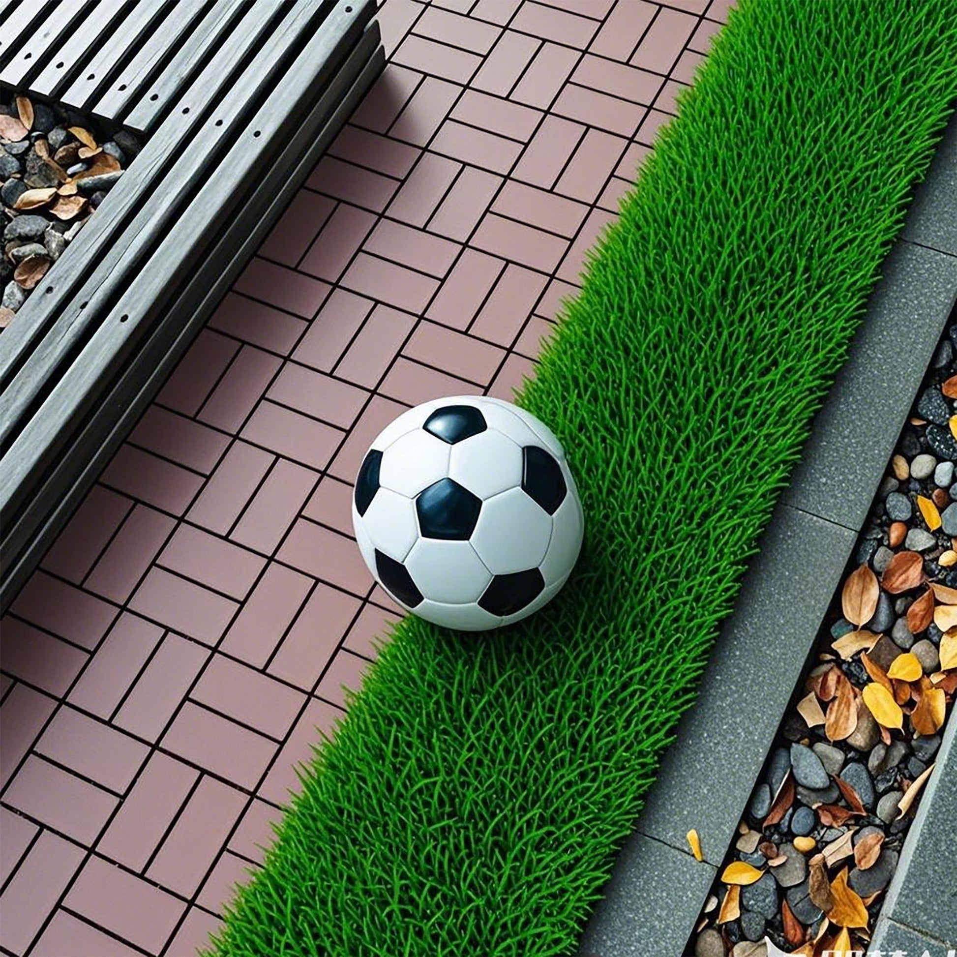 Plastic Interlocking Deck Tiles Patio Deck Tiles Waterproof Outdoor Use - Best Buy Furniture