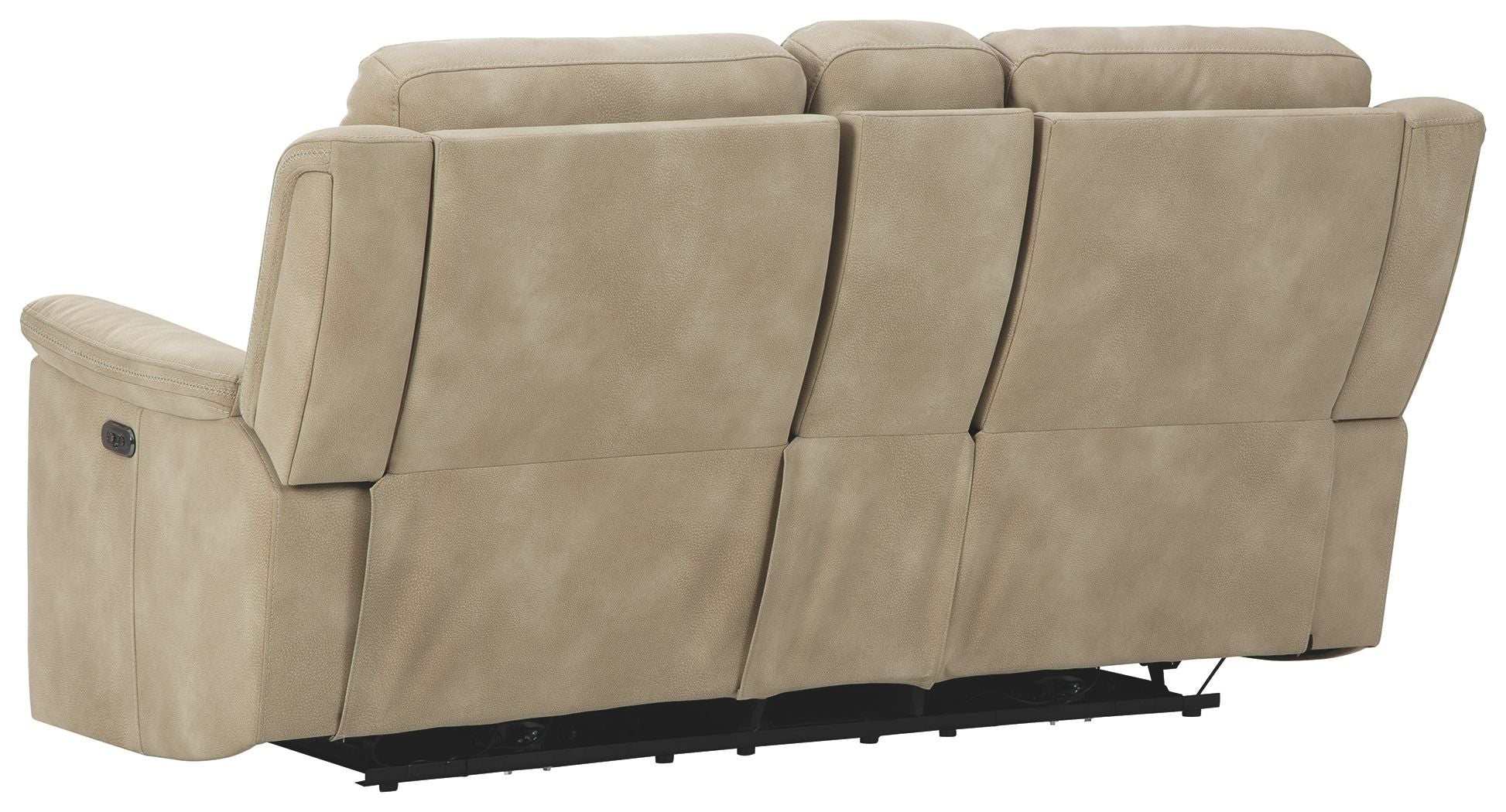 Next-Gen Durapella - Reclining Power Loveseat With Console - Best Buy Furniture