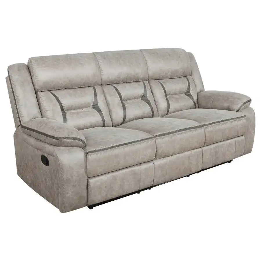 Greer - Upholstered Reclining Sofa Set - Best Buy Furniture