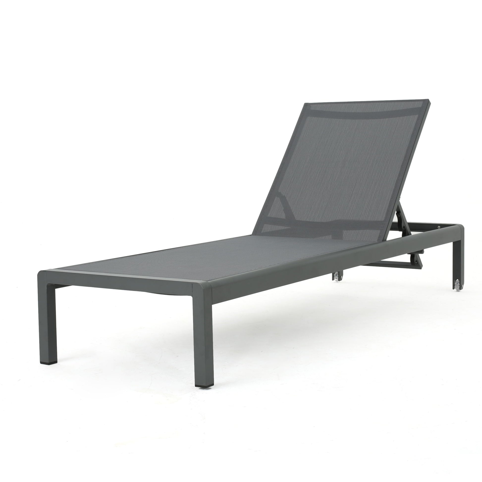 Outdoor Patio Chaise Lounge With 5 Reclining Positions - Best Buy Furniture
