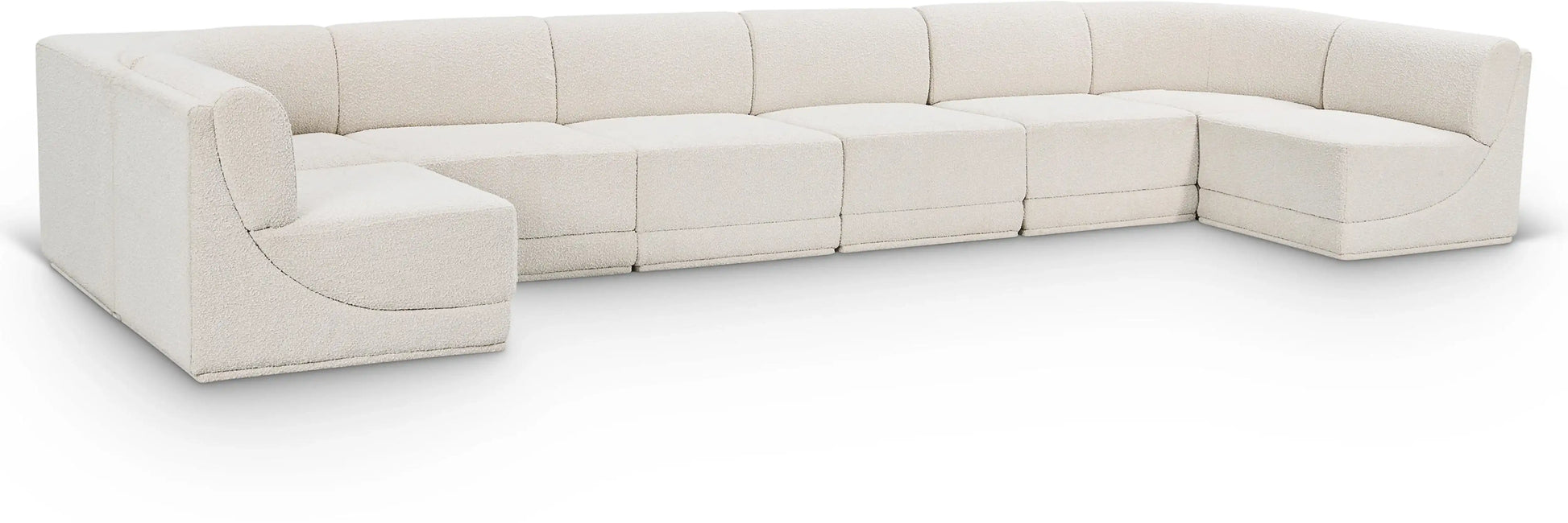 Ollie - 8 Piece Modular Sectional - Best Buy Furniture