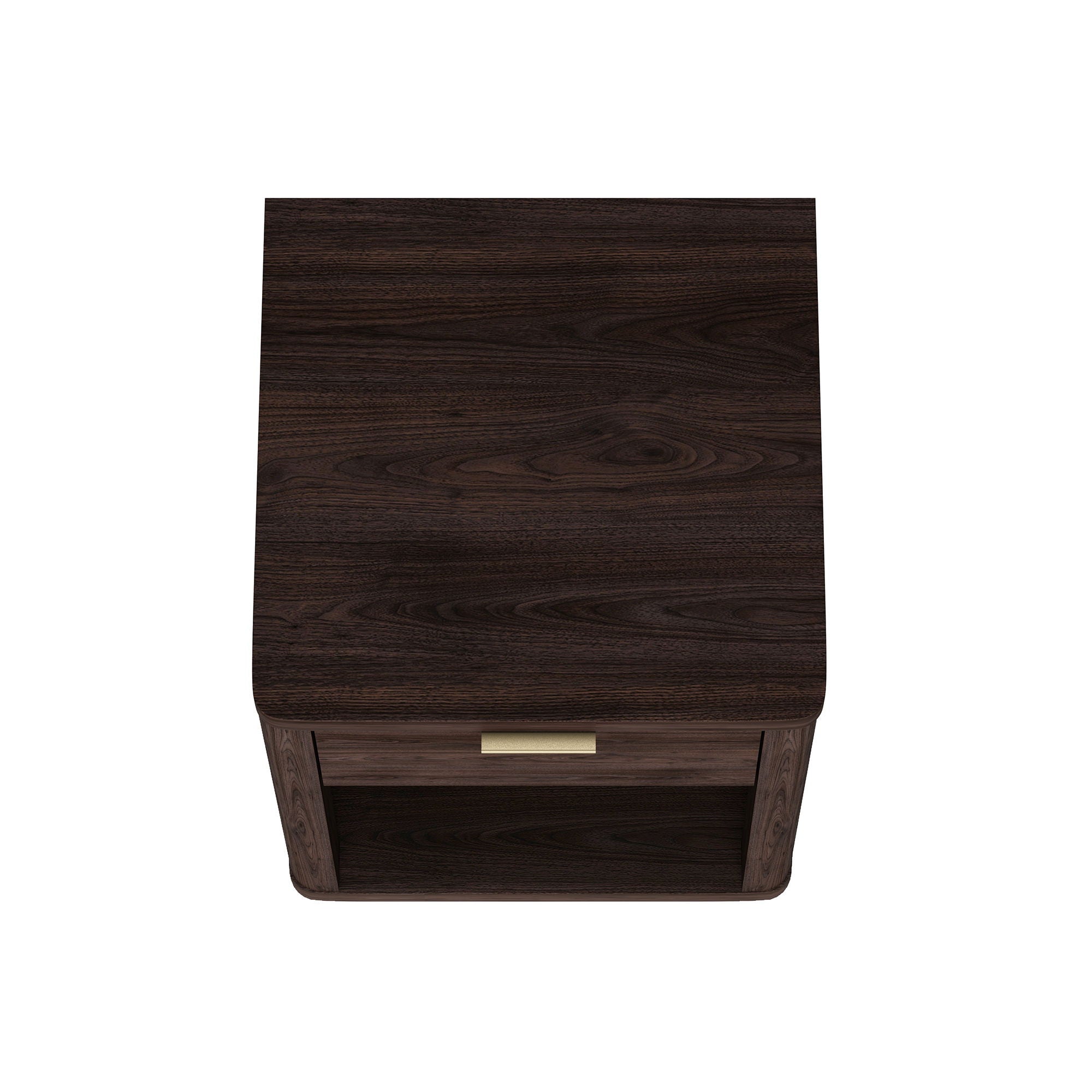 Evelyn - Nightstand With 1 Drawer And Open Shelf