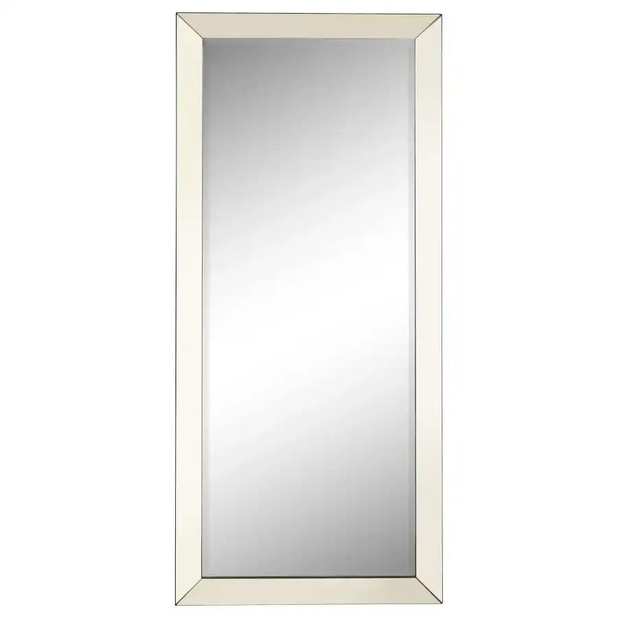 Barnett - Full Length Floor Or Wall Mirror - Silver - Best Buy Furniture