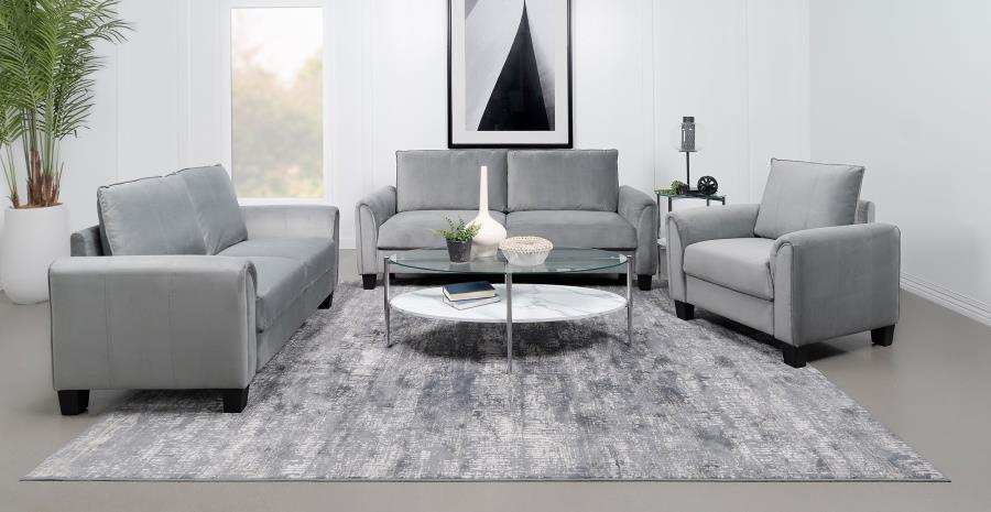 Davis - Upholstered Rolled Arm Sofa - Best Buy Furniture