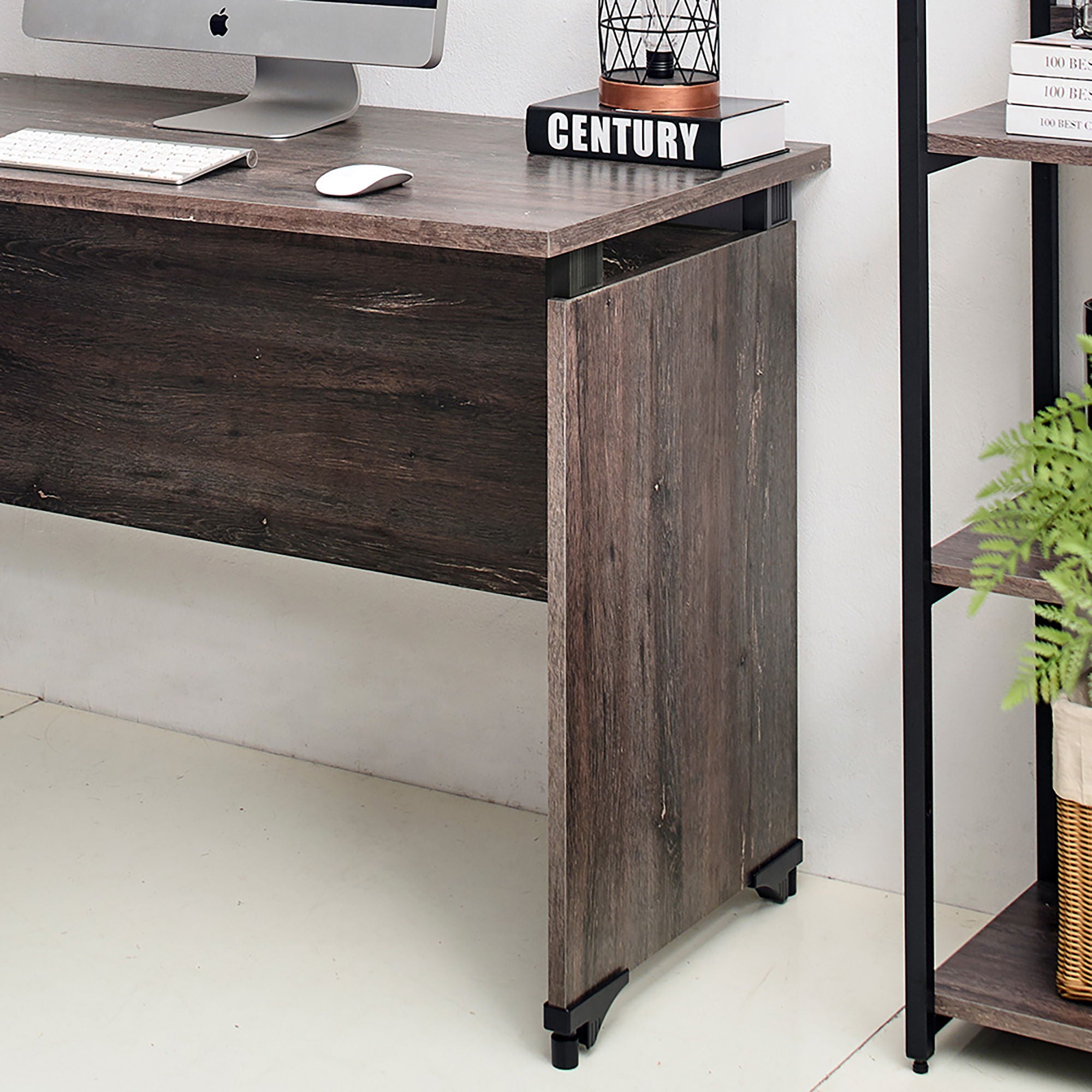 Urban - Farmhouse Composite Wood Writing Desk With Eco Friendly Material And Durable - Gray - Best Buy Furniture