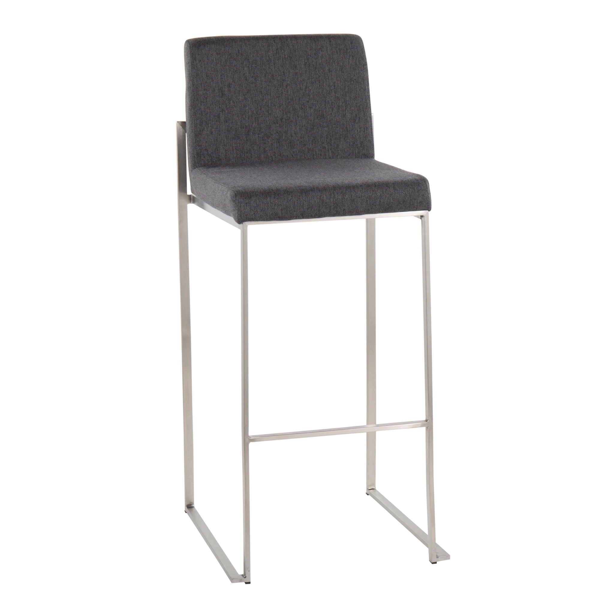 Fuji - Contemporary And Modern Elegance High Back Barstool - Best Buy Furniture