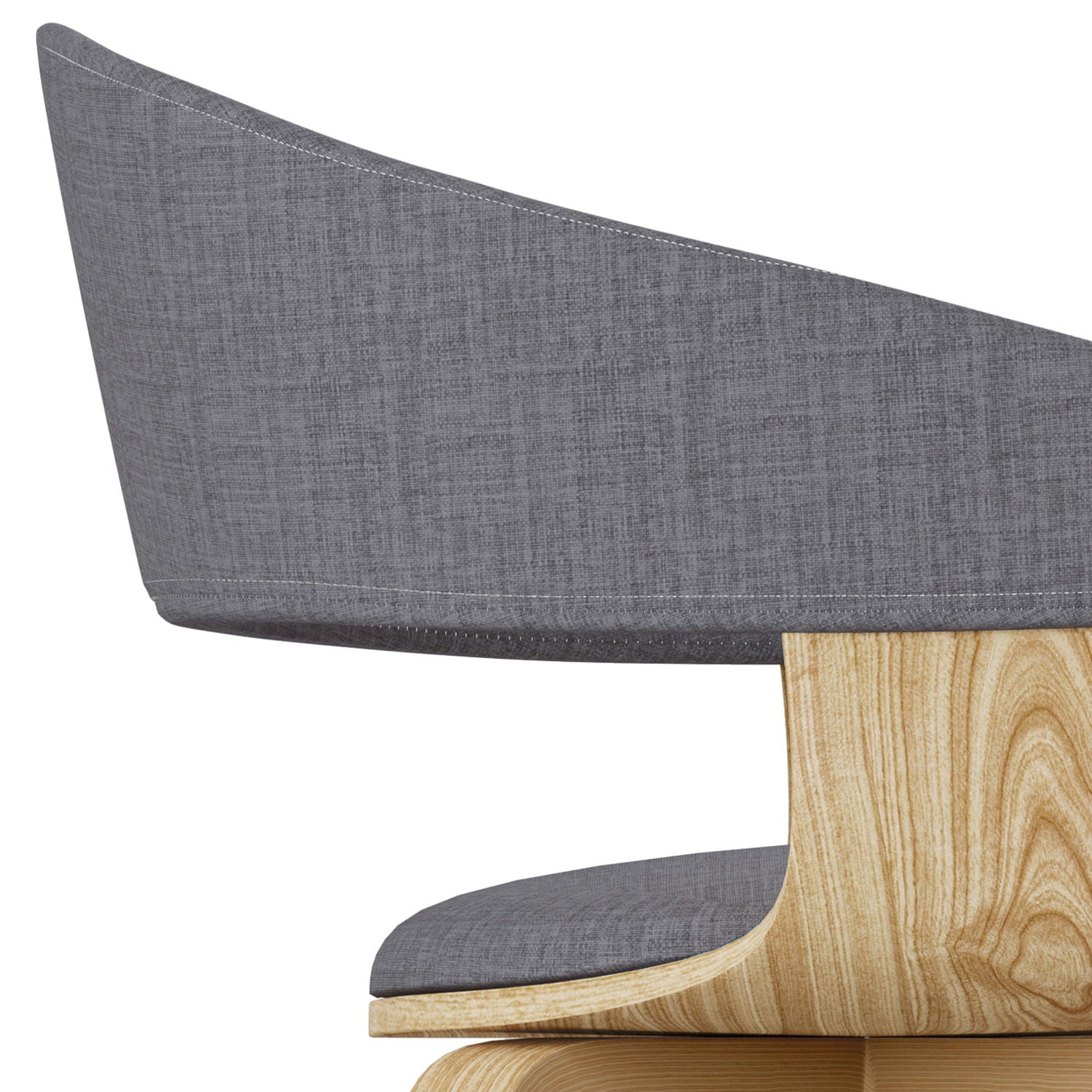 Lowell - Mid-Century Modern Bentwood Dining Chair - Best Buy Furniture