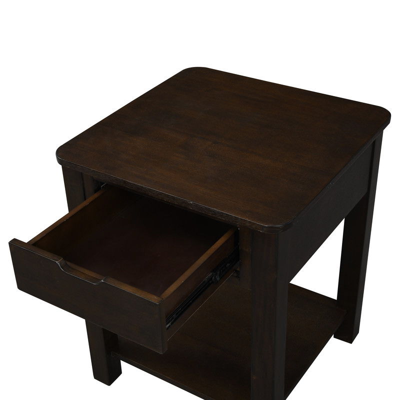 Flora - End Table With Drawer - Best Buy Furniture