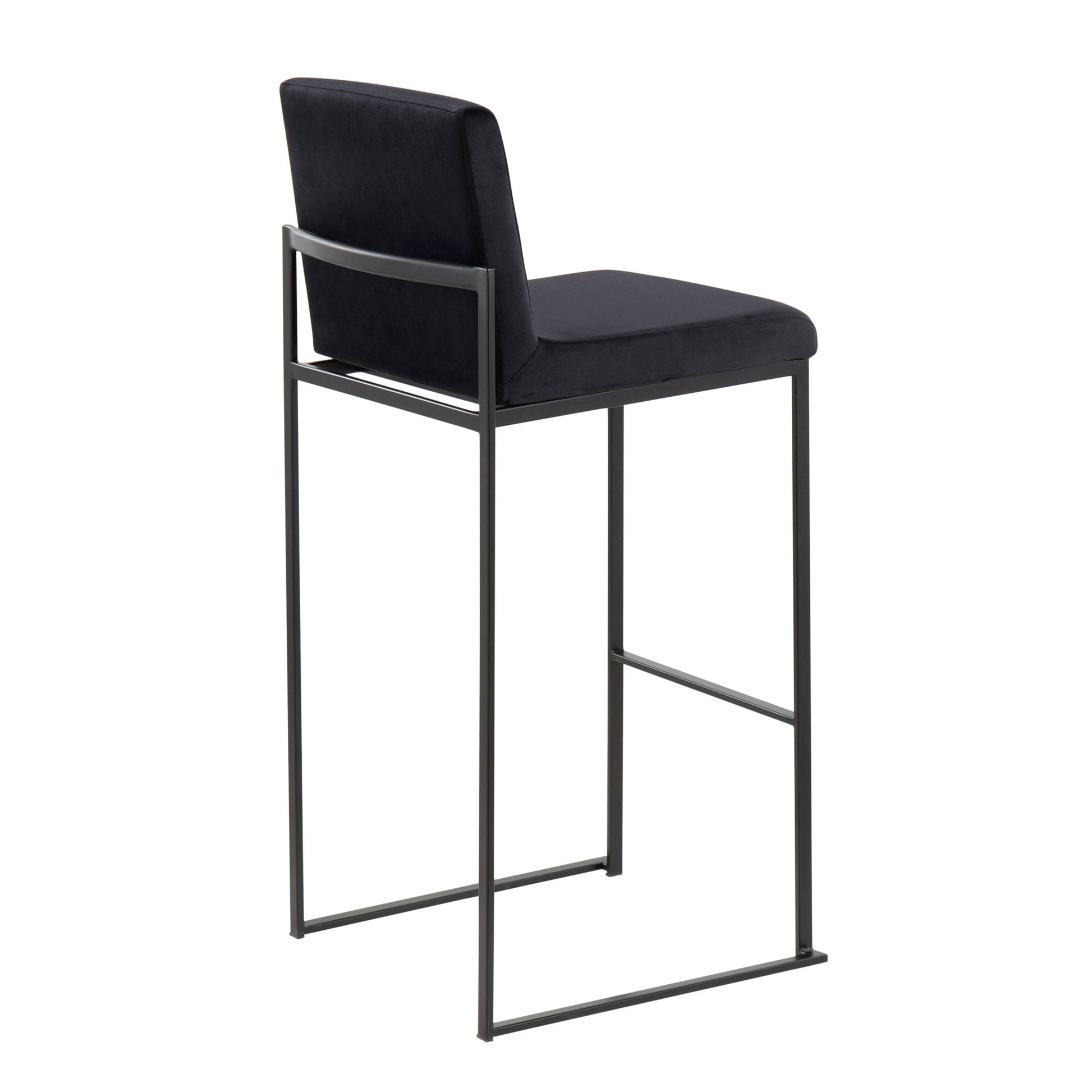 Fuji - Contemporary High Back Barstool Elegant Design - Best Buy Furniture