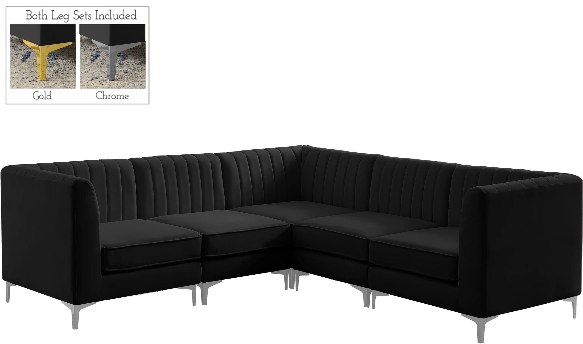 Alina - 5 Piece Modular Corner Sectional - Best Buy Furniture