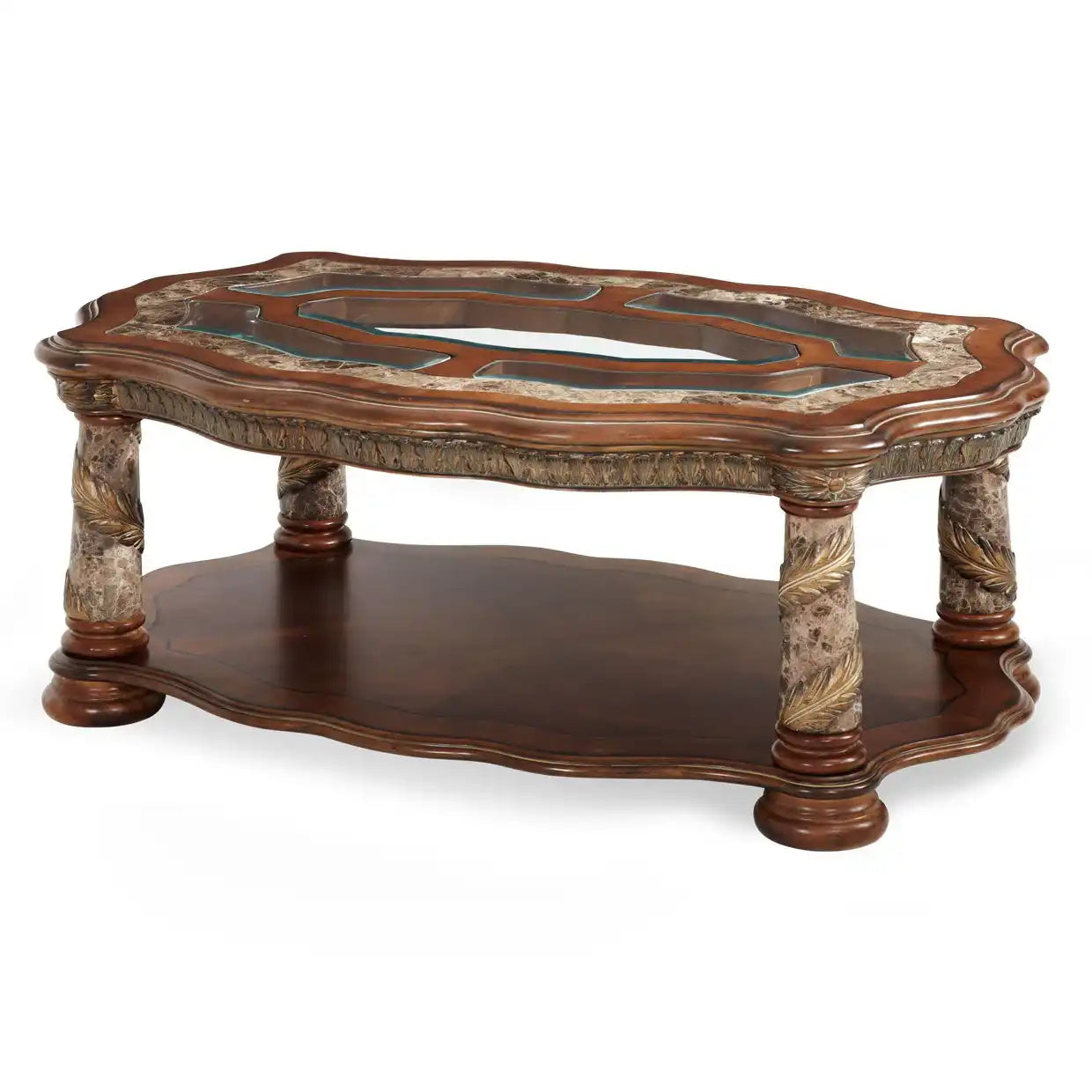 Villa Valencia - Cocktail Table - Classic Chestnut - Best Buy Furniture