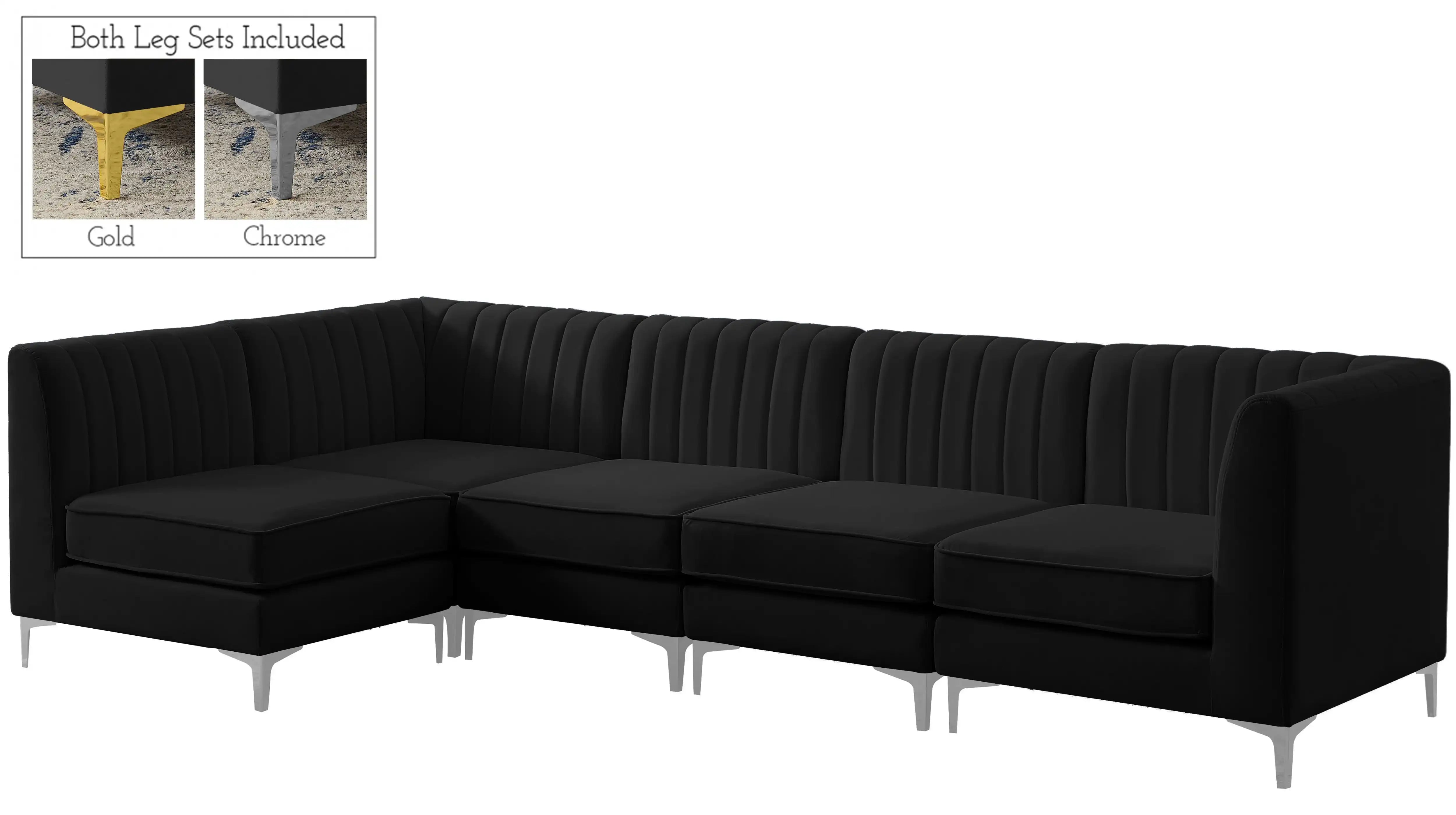 Alina - 5 Piece Modular Sectional - Best Buy Furniture