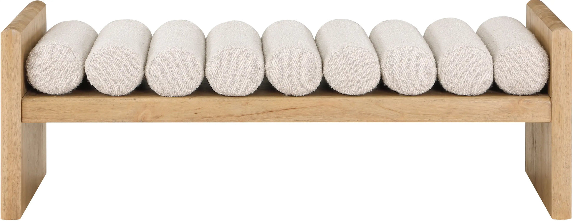 Waverly - Bench With Natural Frame - Best Buy Furniture