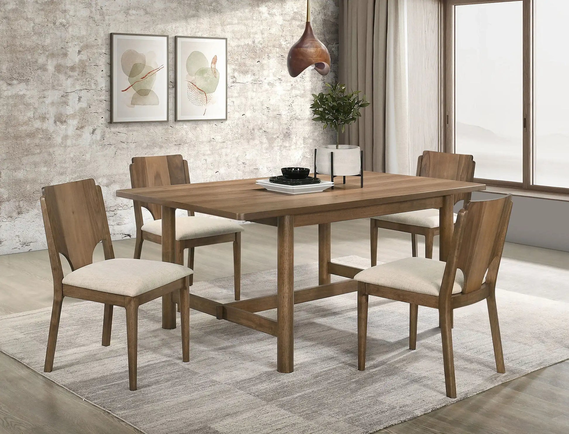 Biltmore - Wood Dining Table Set - Best Buy Furniture