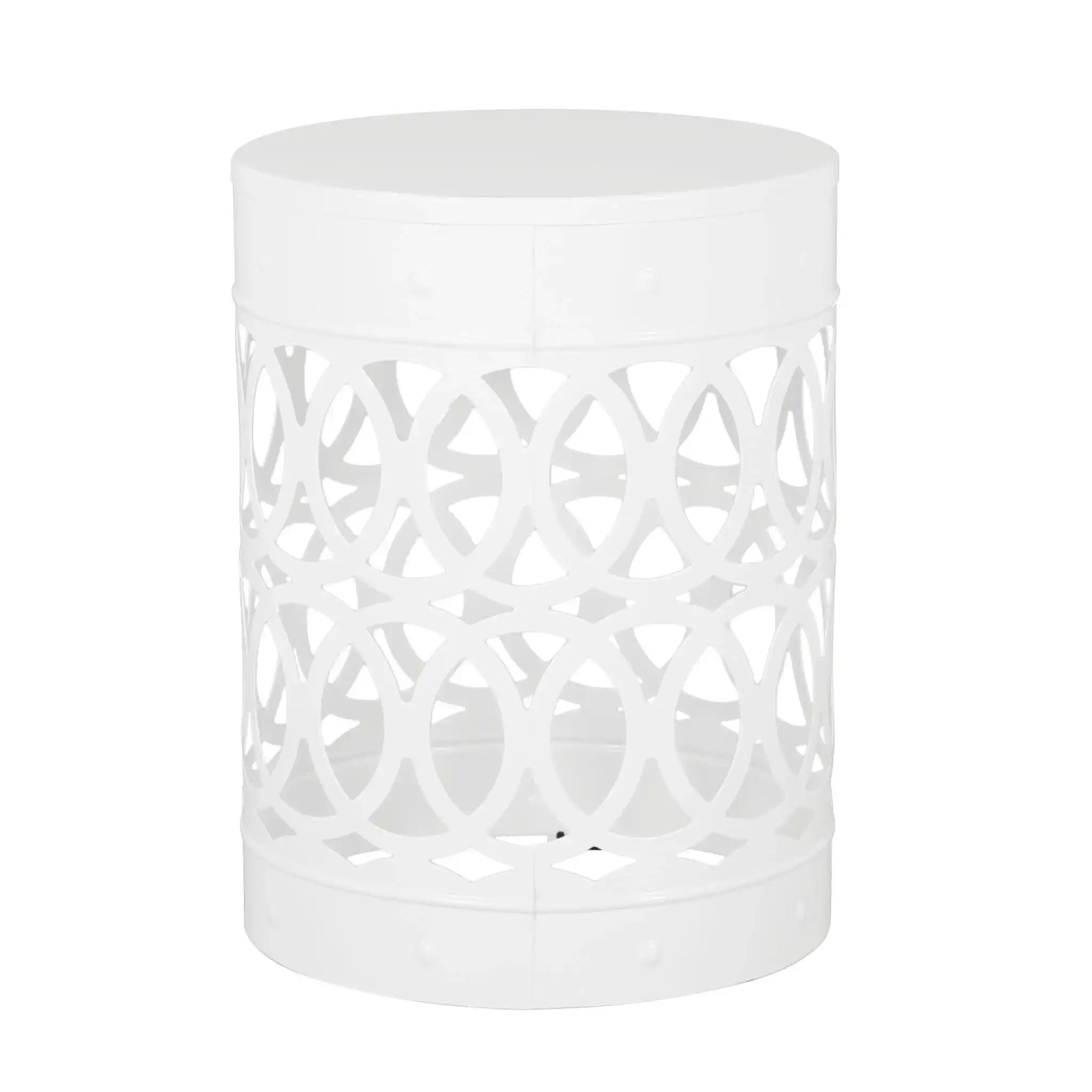 Outdoor Metal Large End Table, Modern Design - Best Buy Furniture