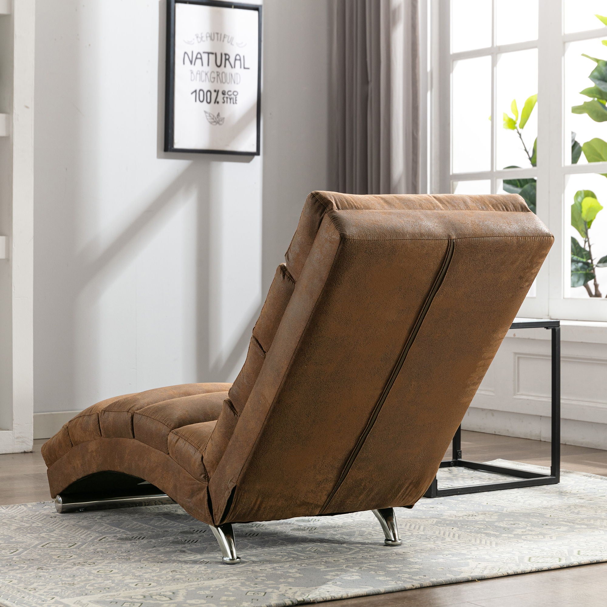 Massage Chaise Lounge Indoor With Remote Control, Ergonomic Electric Massage Lounger - Best Buy Furniture