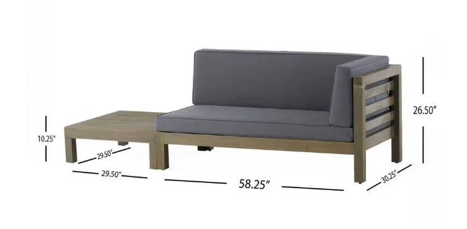Oana - Corner Bench And Coffee Table - Best Buy Furniture