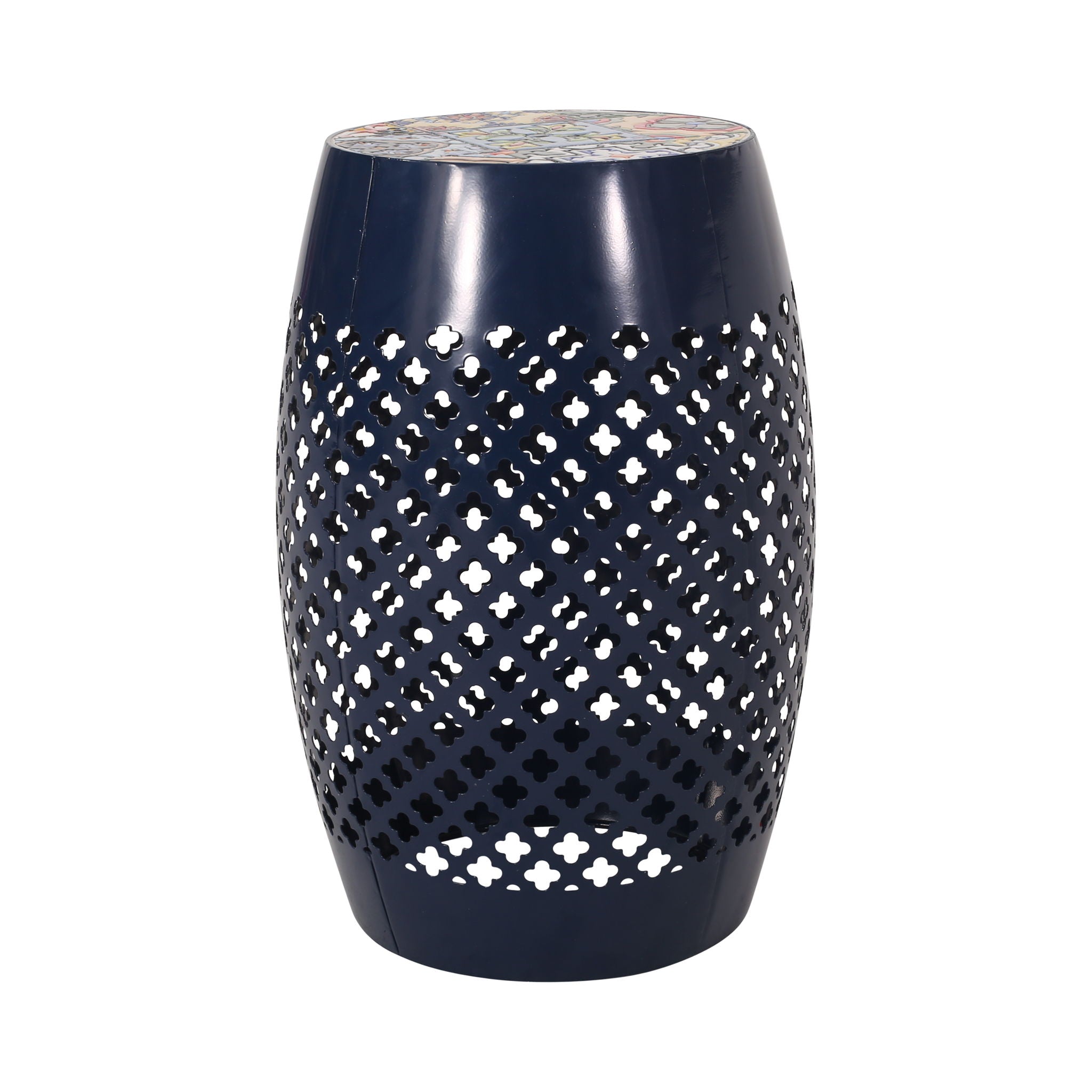 Roswell - Outdoor Side Table With Mosaic Tile Top - Best Buy Furniture