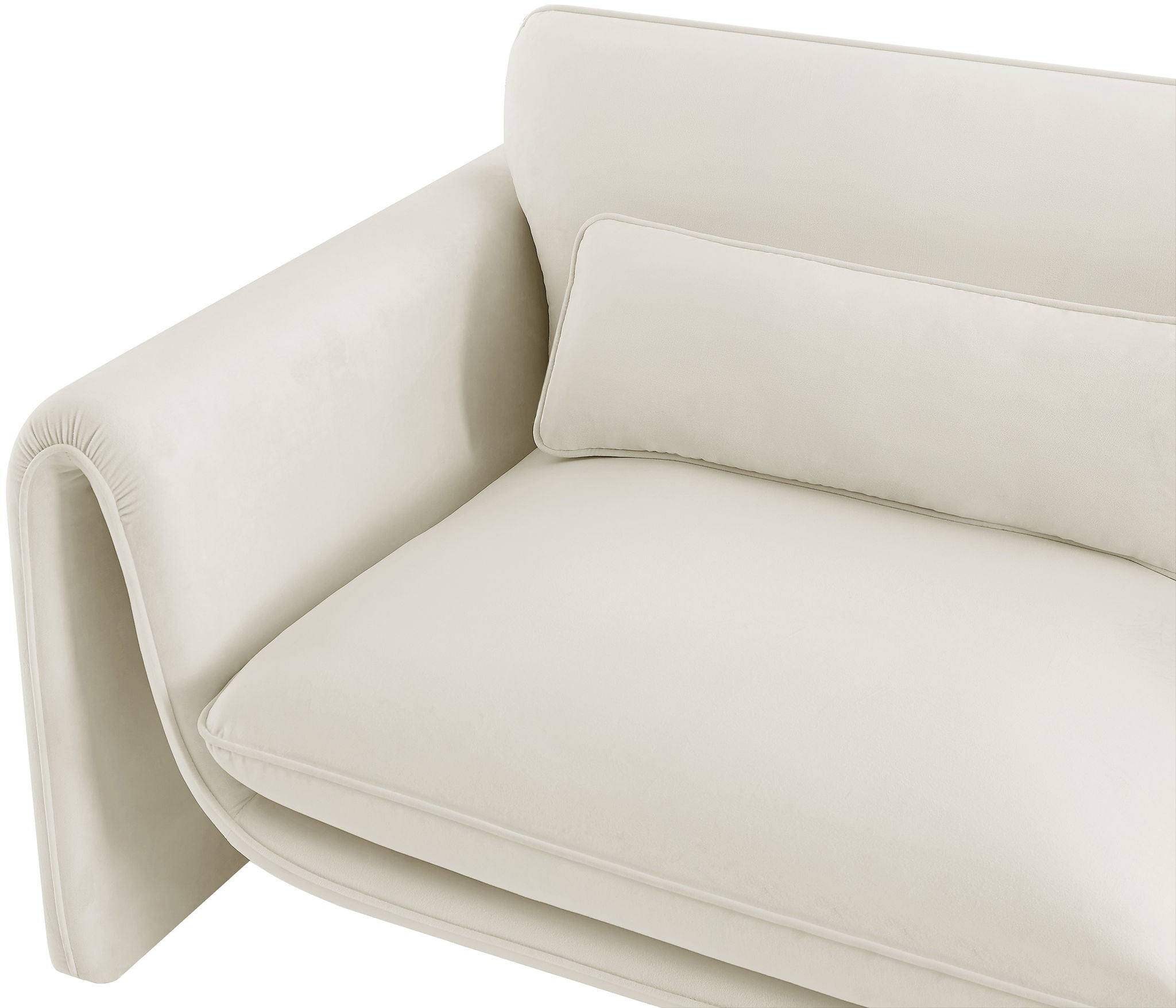 Sloan - Velvet Loveseat - Best Buy Furniture