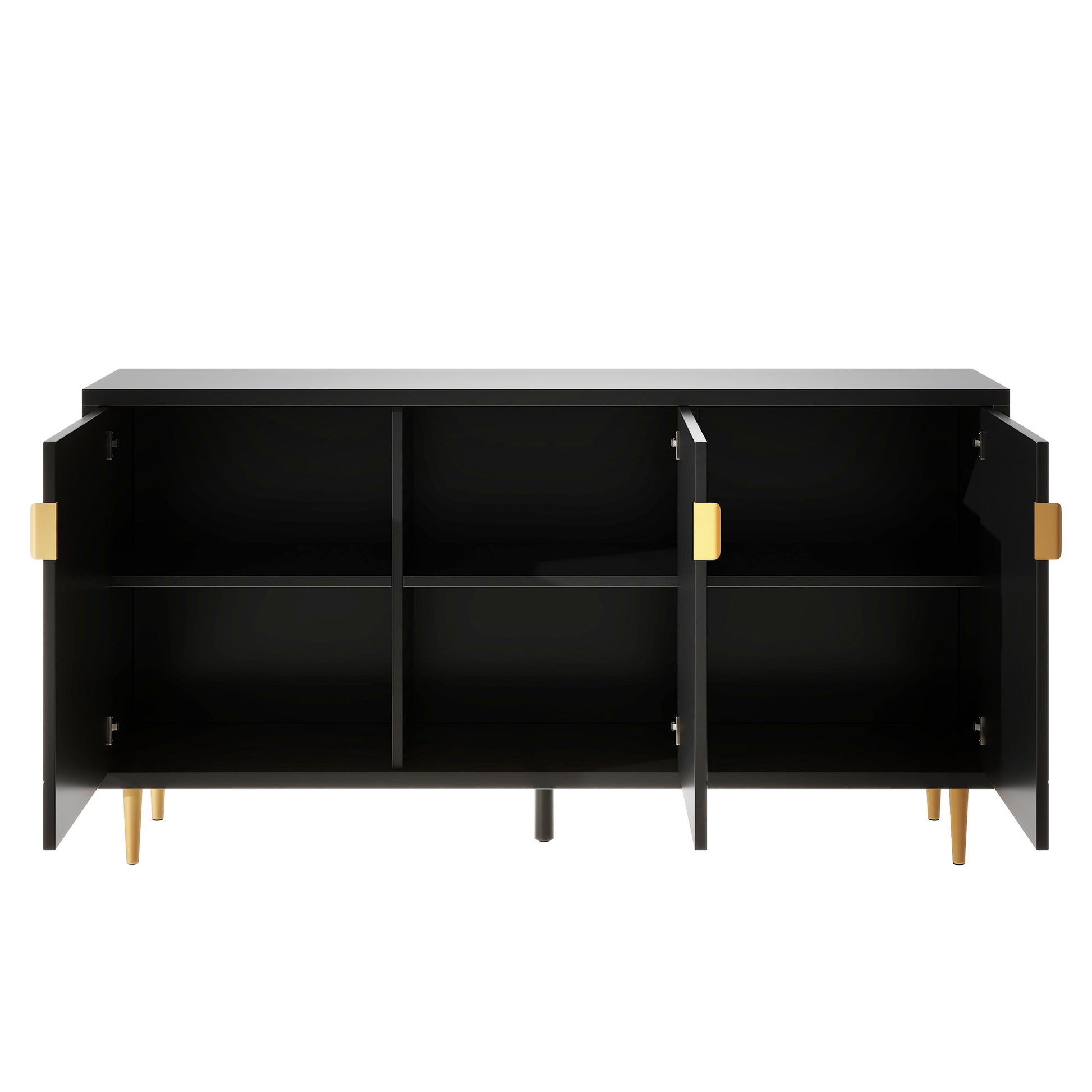 Modern TV Stand With 3 Doors And Adjustable Shelves - Best Buy Furniture